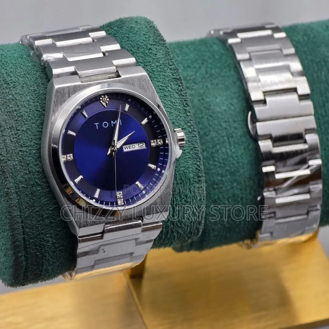 Tomi Quality Men Chain Strap Water Resistant Wristwatch