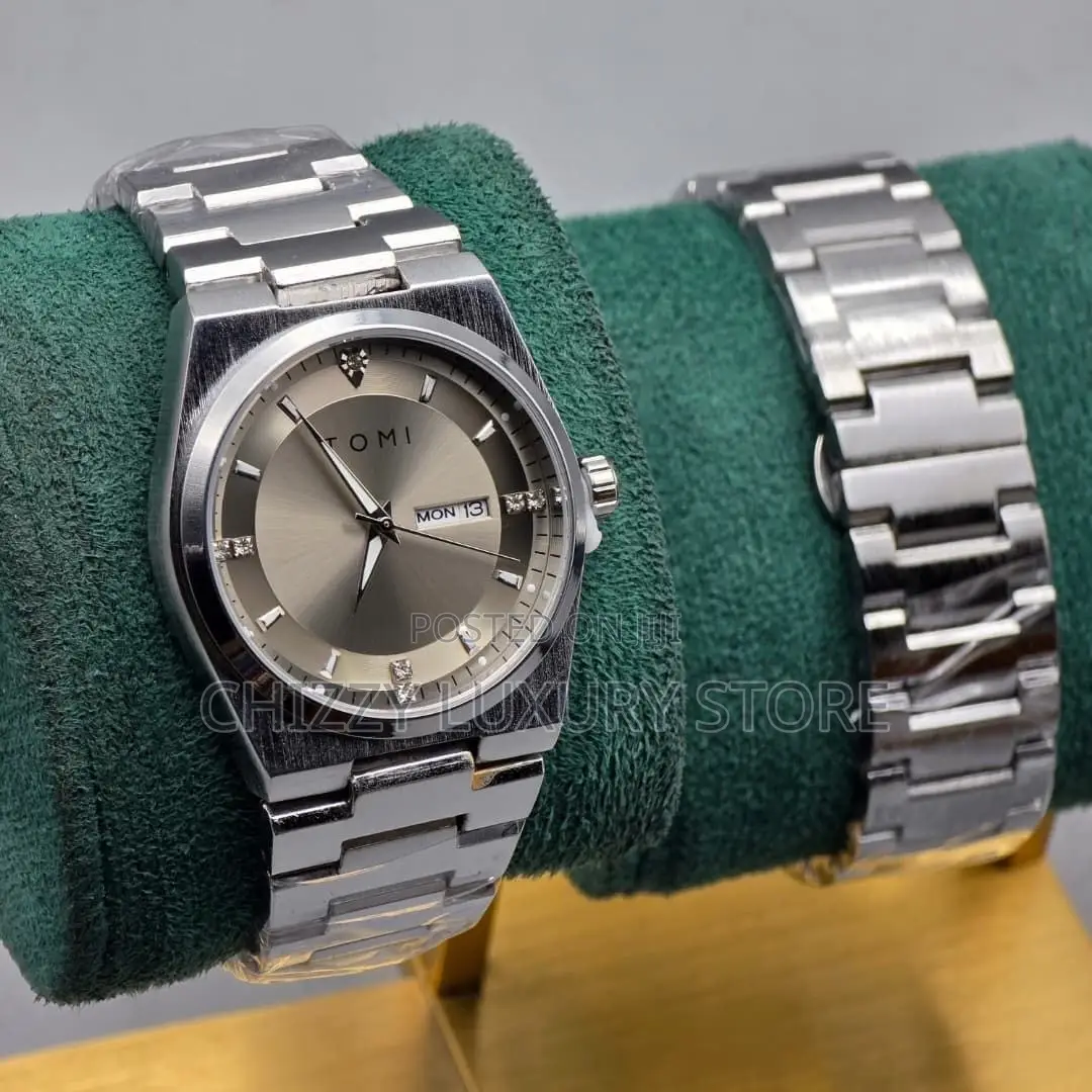Tomi Quality Men Chain Strap Water Resistant Wristwatch