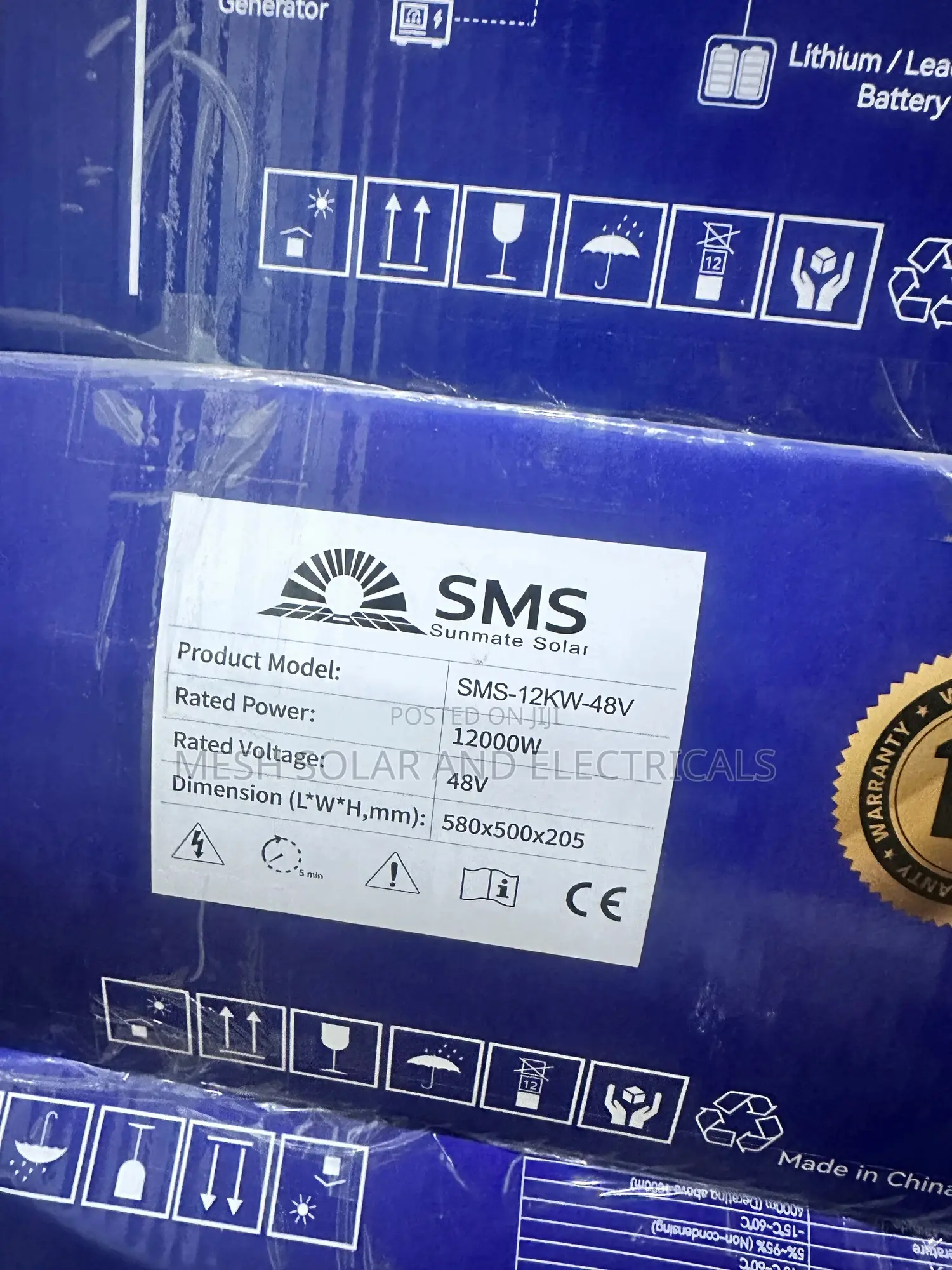 12kva SMS Hybrid Inverter 48v