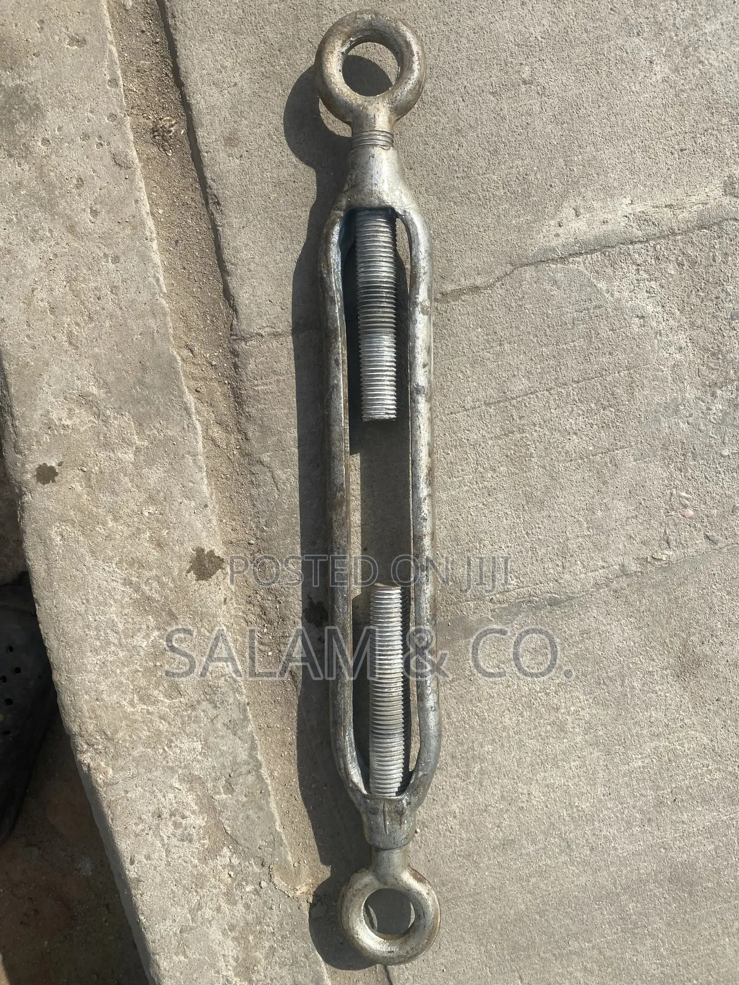26mm Heavy-Duty Eye-to-Eye Turnbuckle – 3.2 Ton WLL (Galvanized Steel)