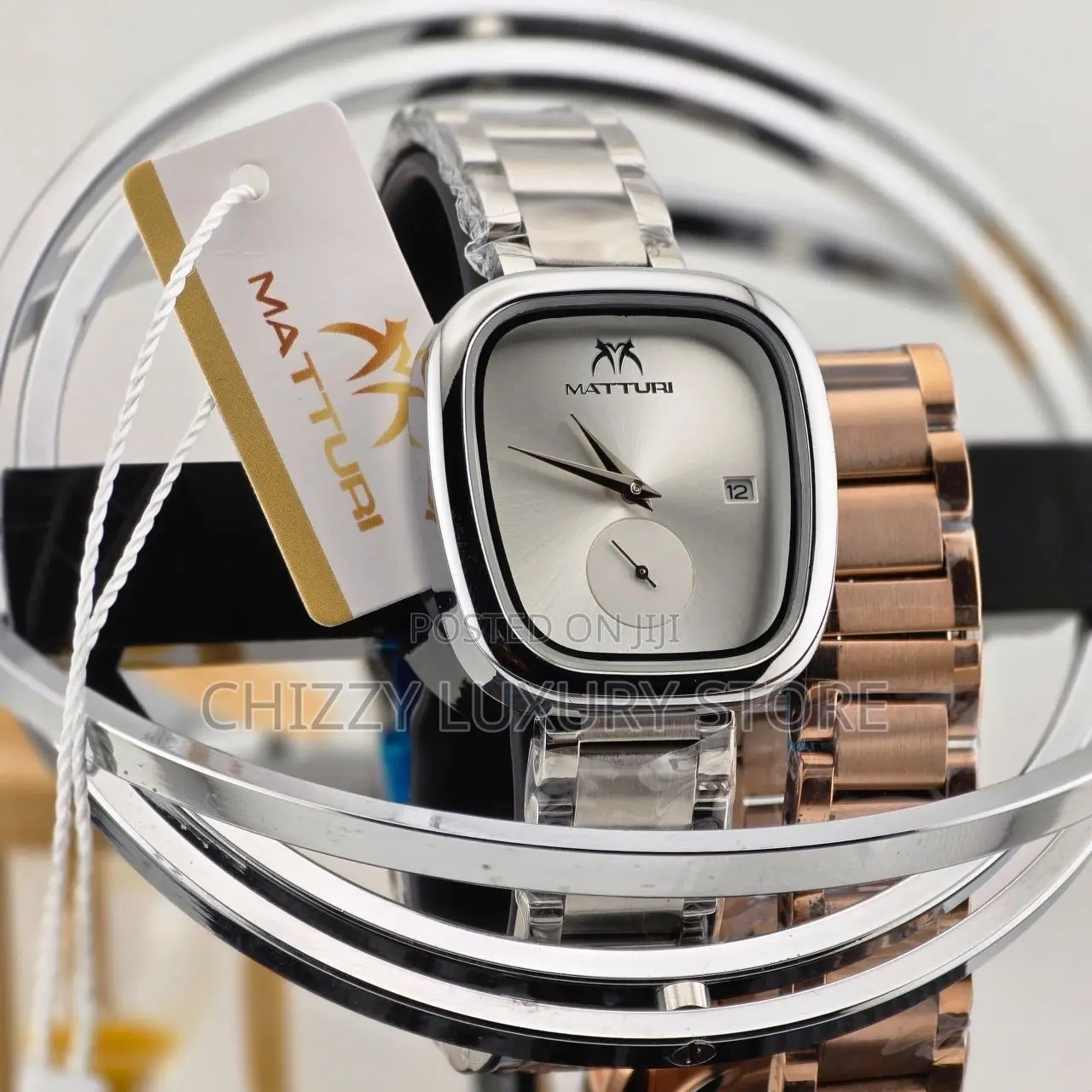 Matturi Quality Luxury Ladies Chain Strap Wristwatch