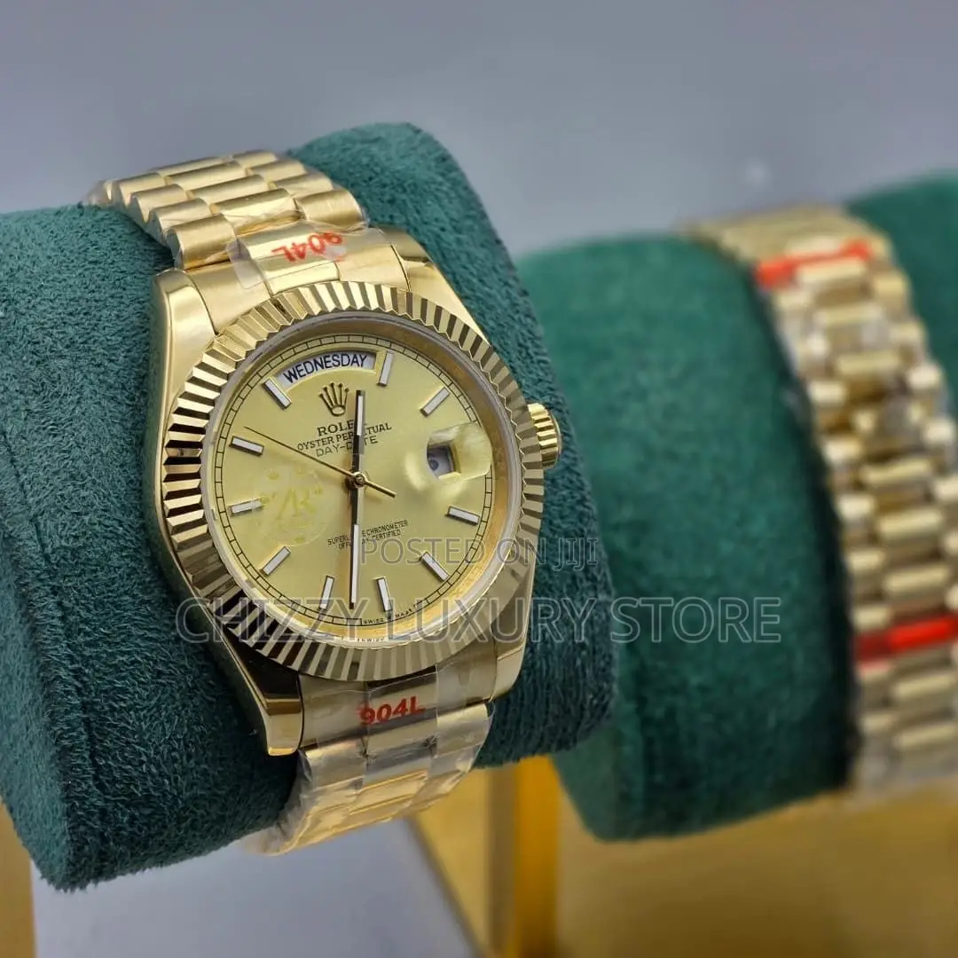 Rolex Quality Luxury Men Water Resistance Wristwatch