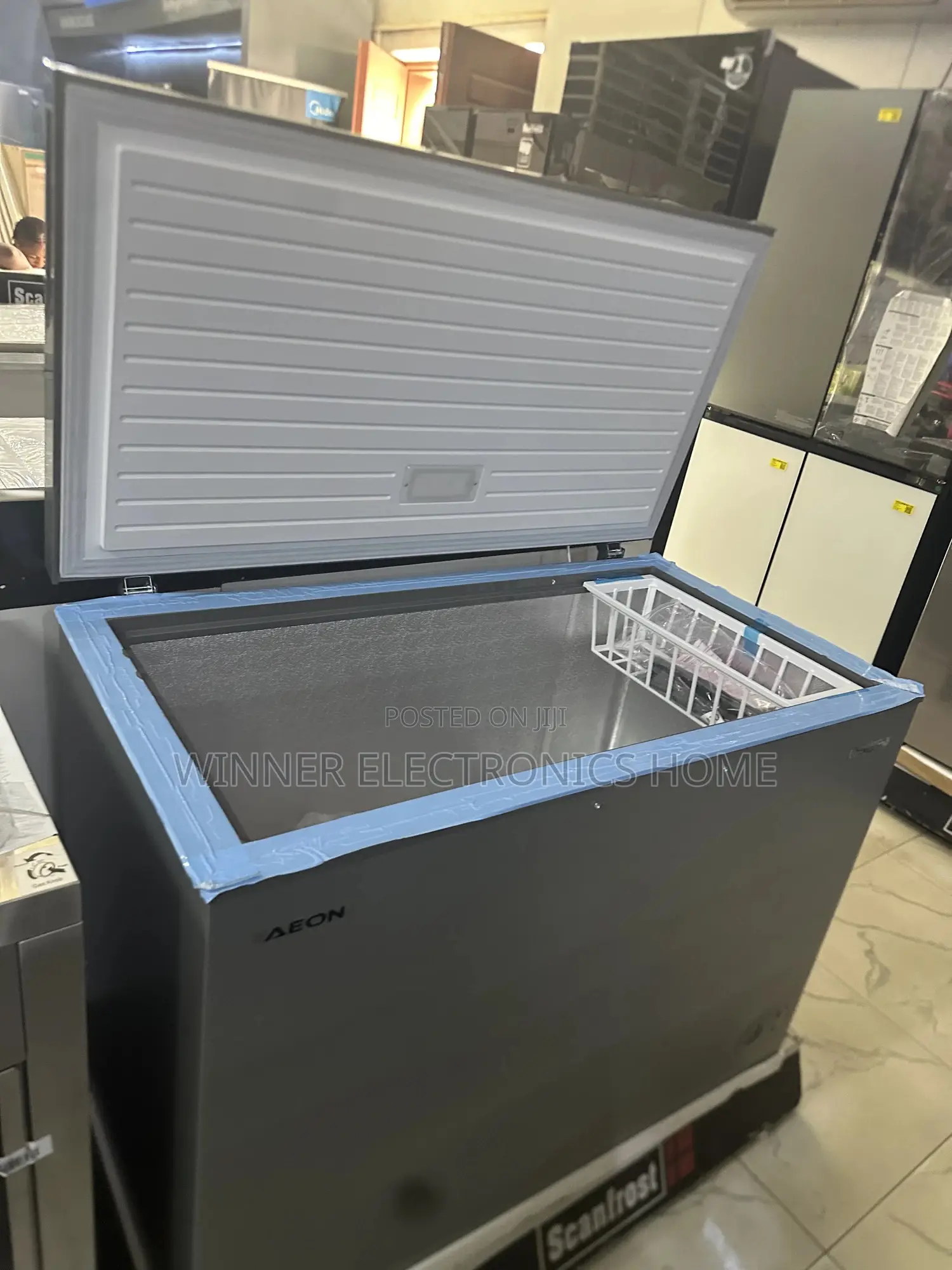 Aeon 300 Liters Chest Freezer Acf300ggk Energy Saving With-Warranty