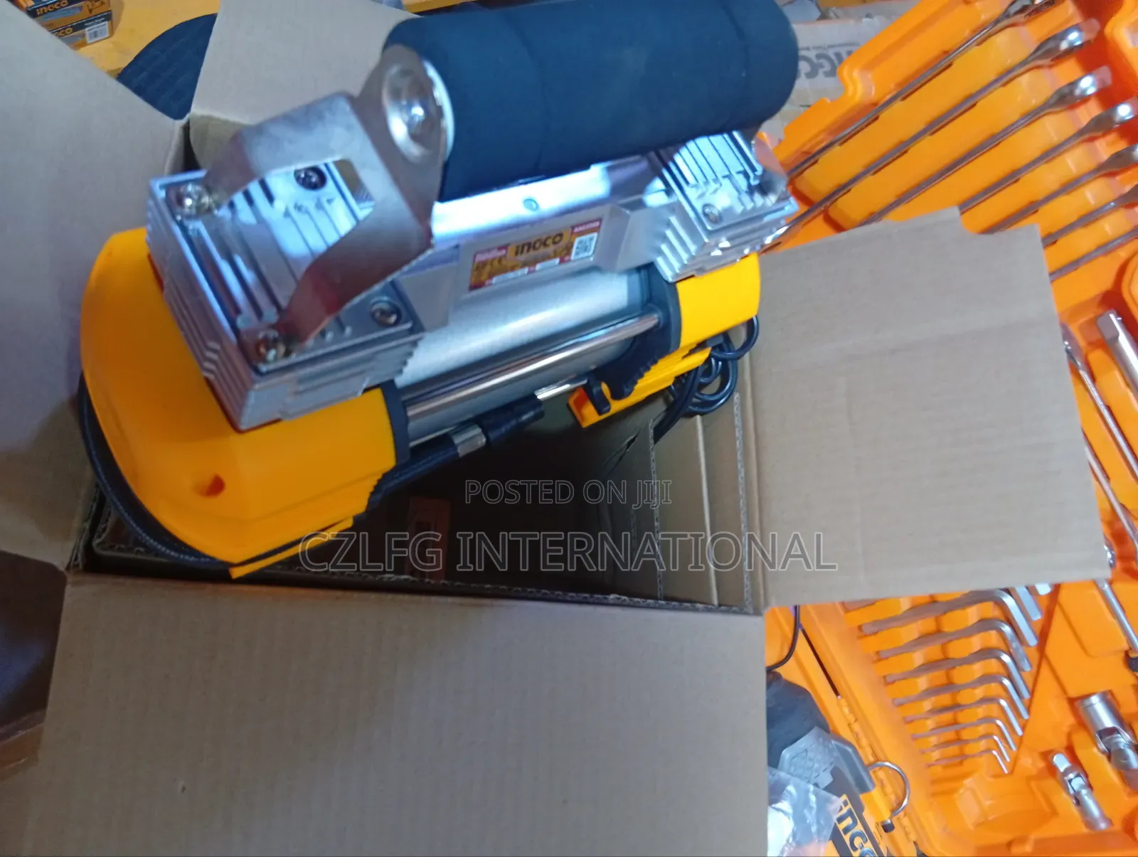 Ingco 120psi Auto Air Compressor
