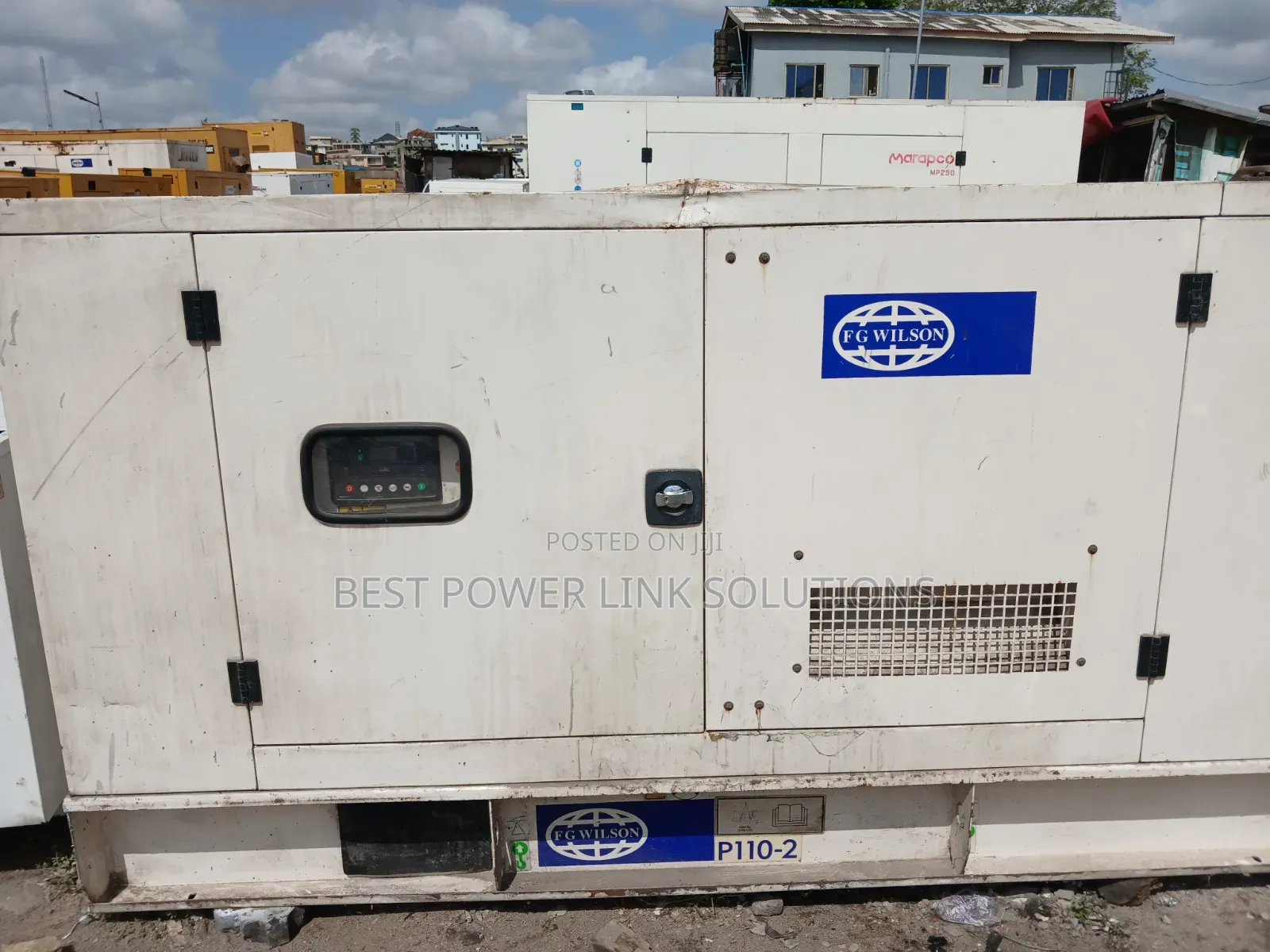 Aalmost Brand New 110kva Uk Perkins Generator Soundproof for Sale