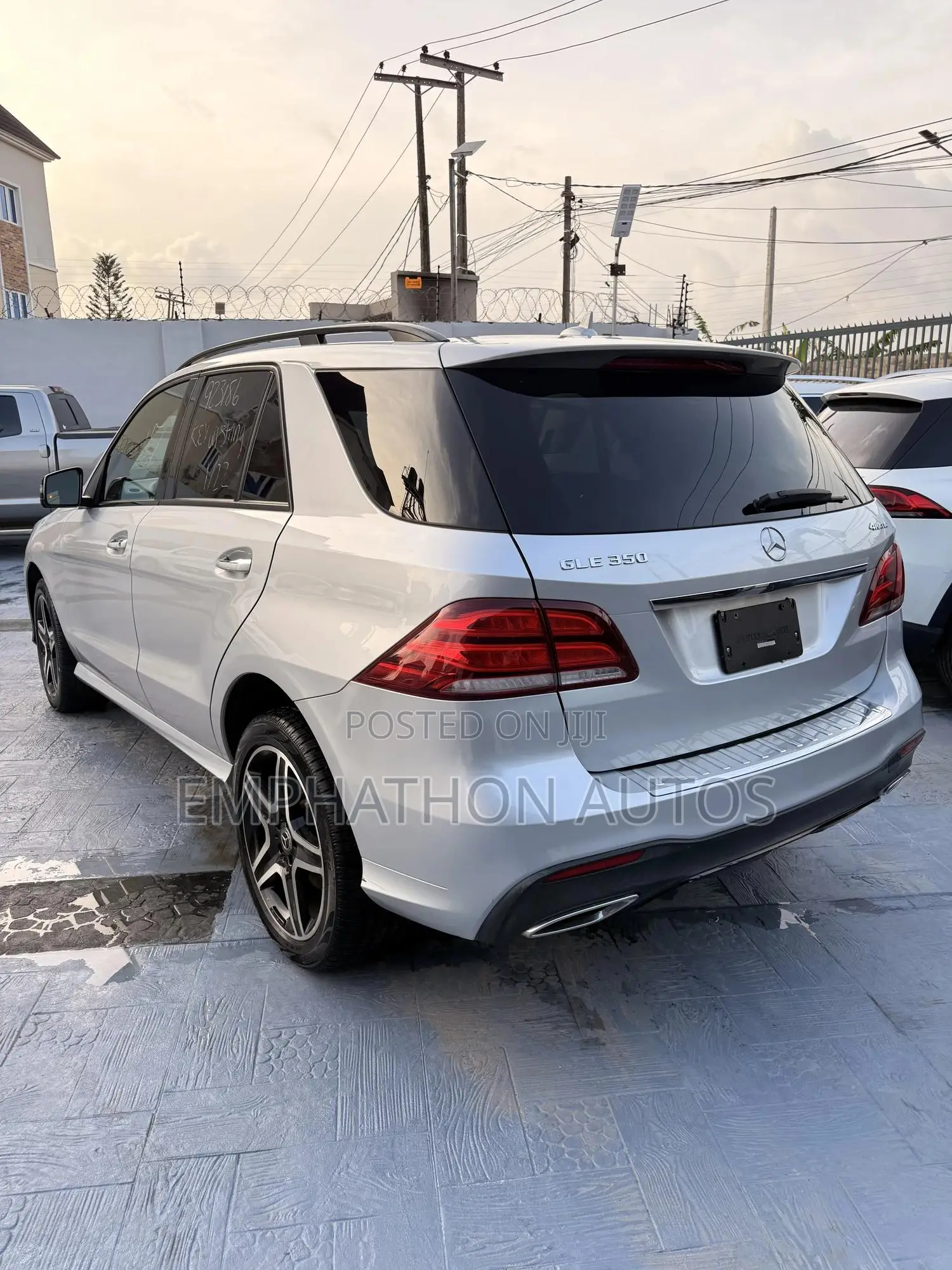 Mercedes-Benz GLE-Class GLE 350d 4MATIC 2017 Silver