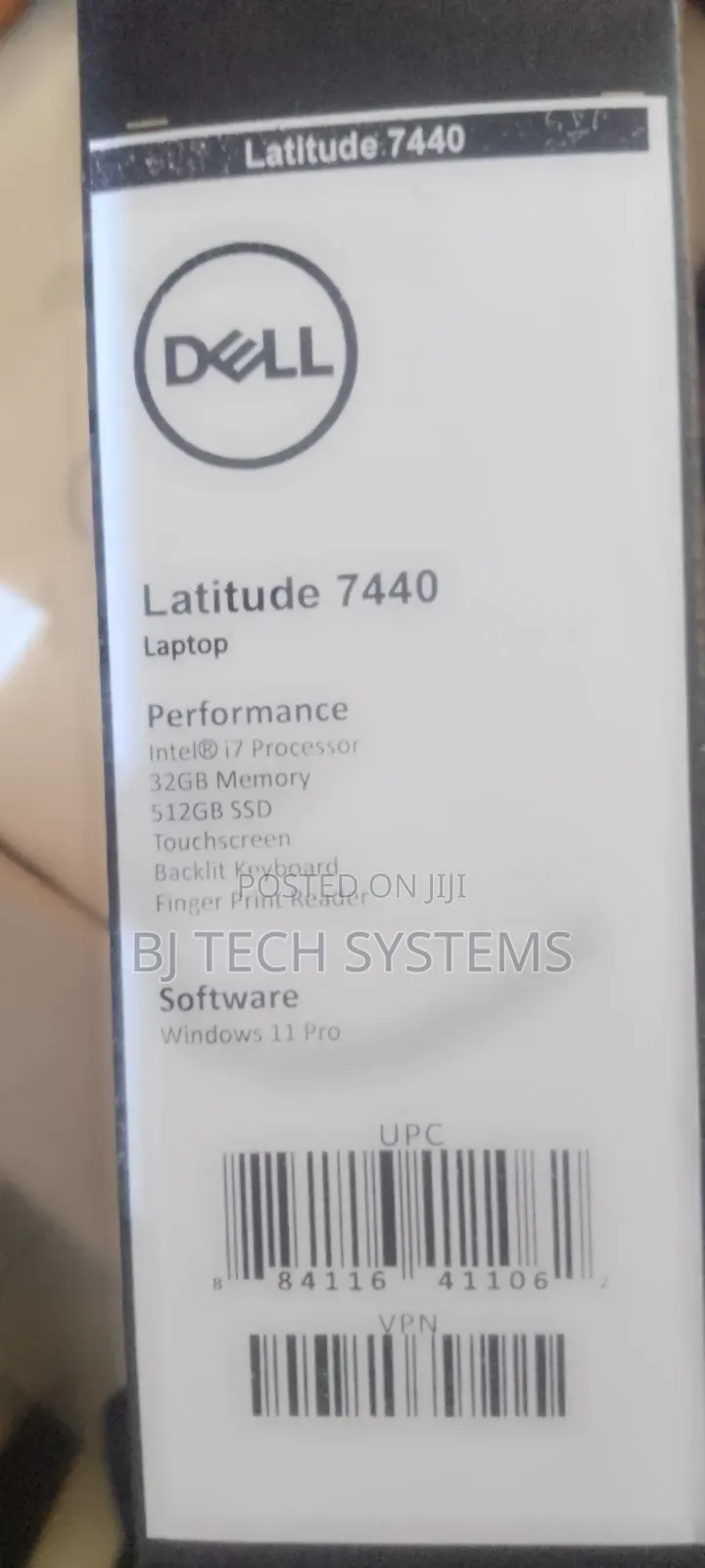 New Laptop Dell Latitude 7440 32GB Intel Core i7 SSD 512GB