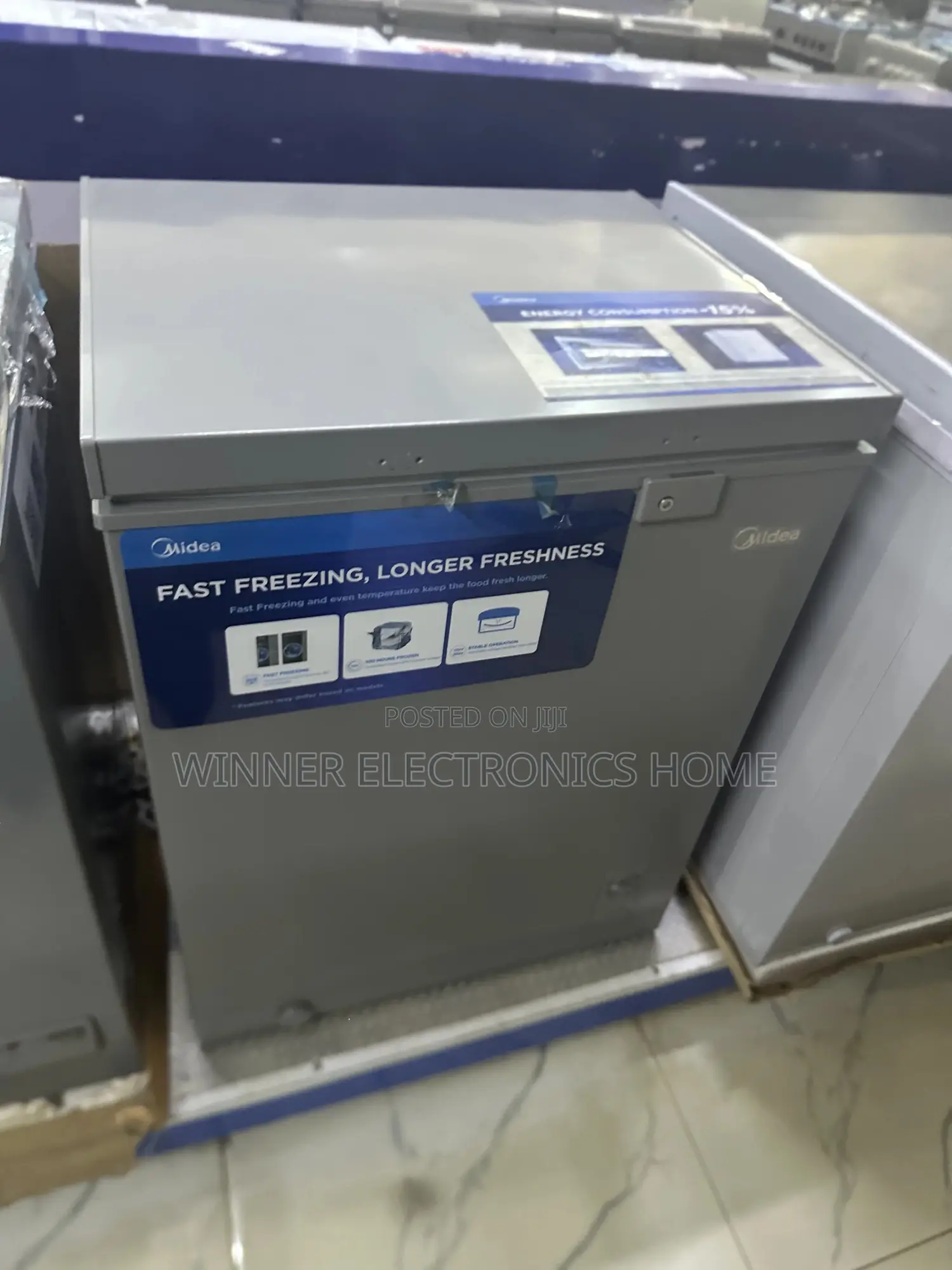 Midea 143 Liters Chest Freezer Energy Saving With Warranty