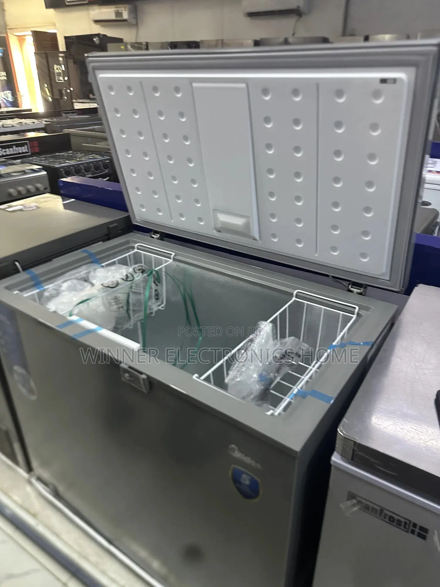 Midea 250 Lites Liters Energy Saving Chest Freezer With Warranty