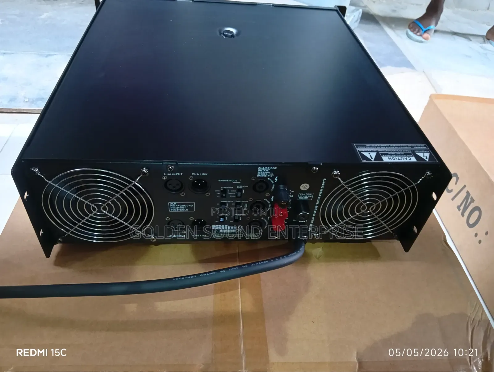 Professional P v C Audio Amplifier Ca30