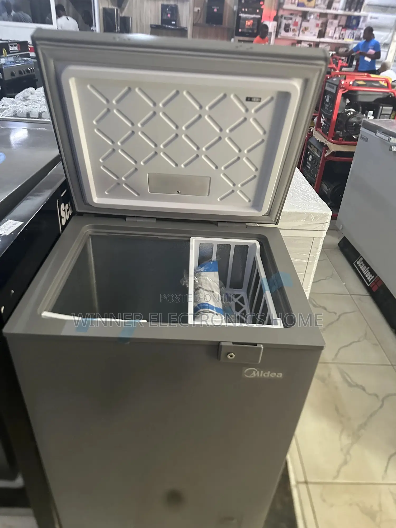 Midea 100liters Chest Freezer Low Energy Saving With Warranty