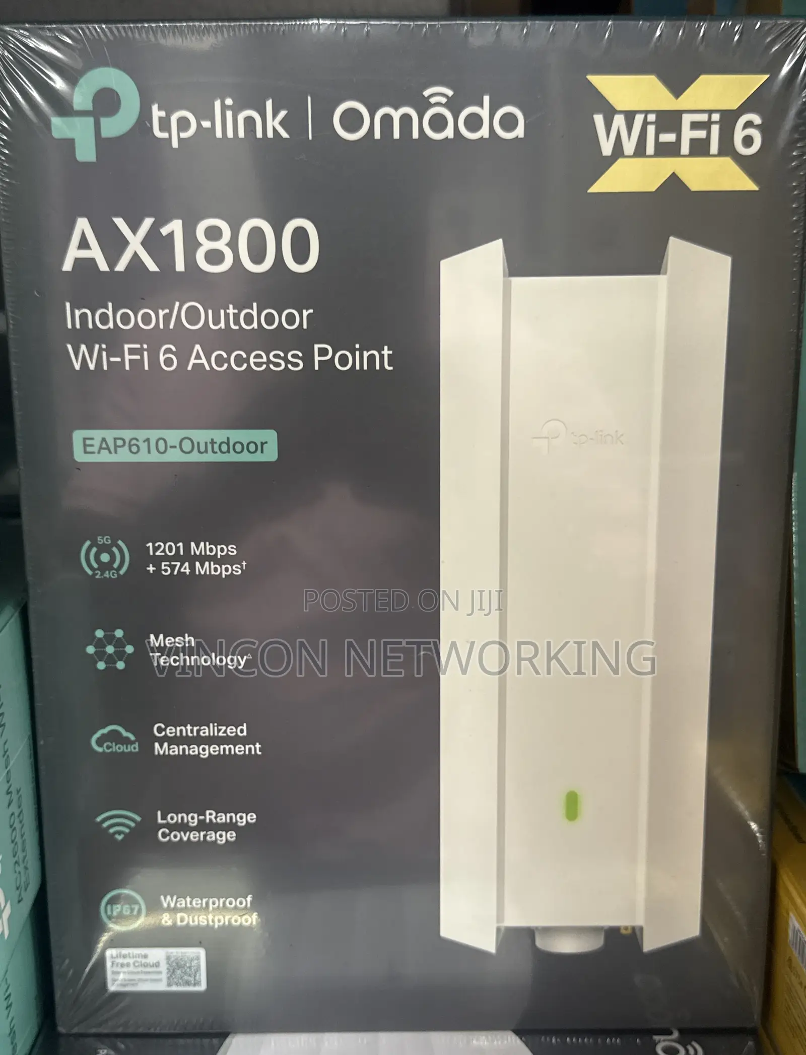 Eap610-Outdoor Wifi6 Access Point Tplink Ax1800