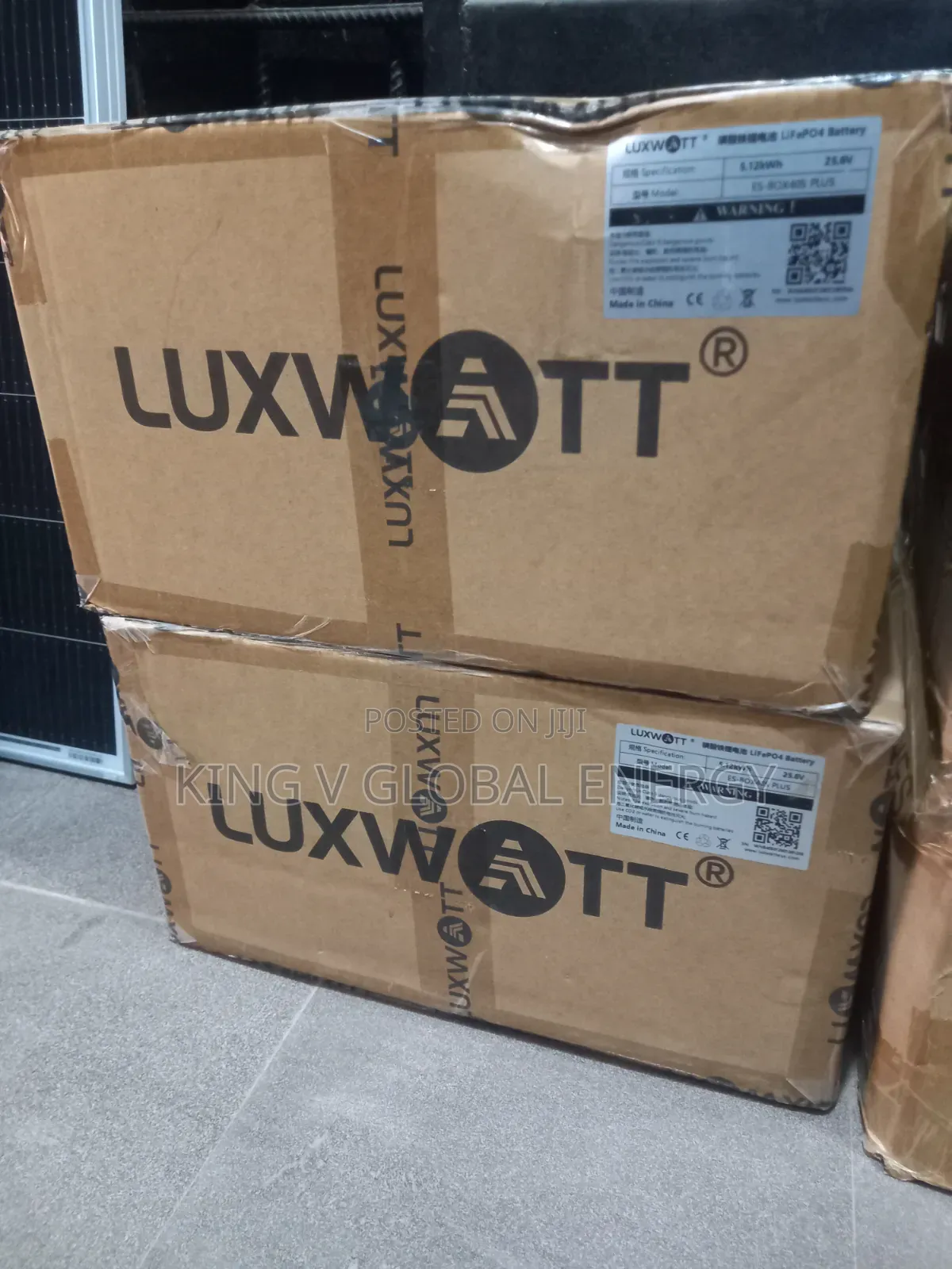 Luxwatt 5kwh/ 24v Lithium Iron Batteries