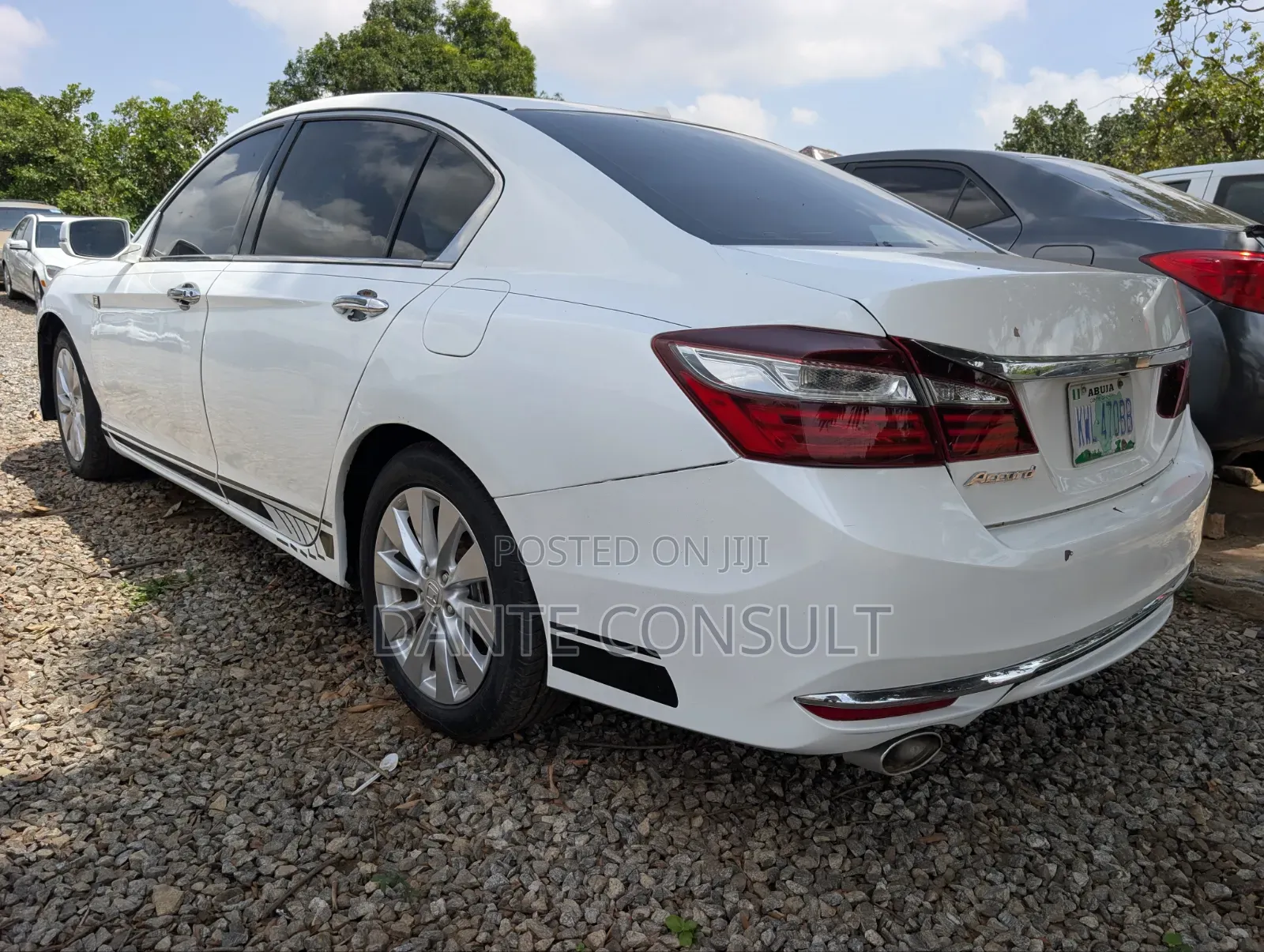 Honda Accord EX-L V-6 4dr Sedan (3.5L 6cyl 6A) 2014 White