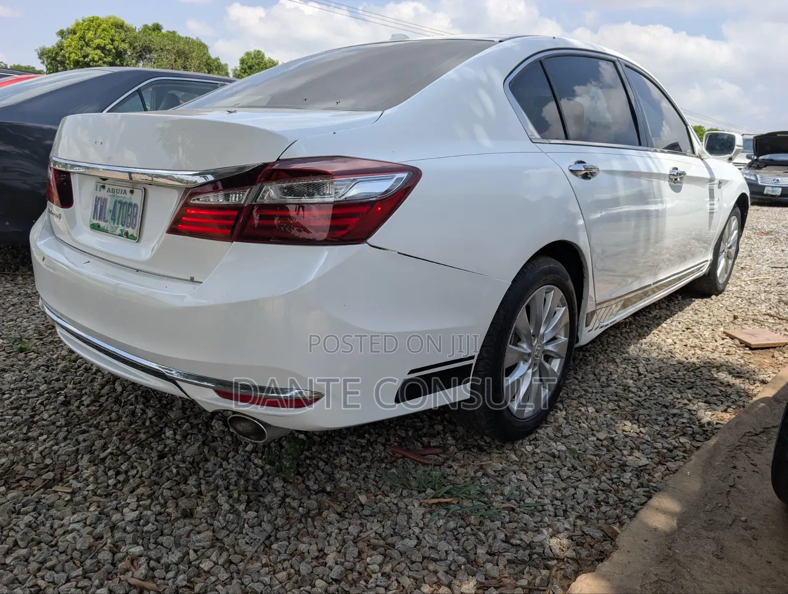 Honda Accord EX-L V-6 4dr Sedan (3.5L 6cyl 6A) 2014 White