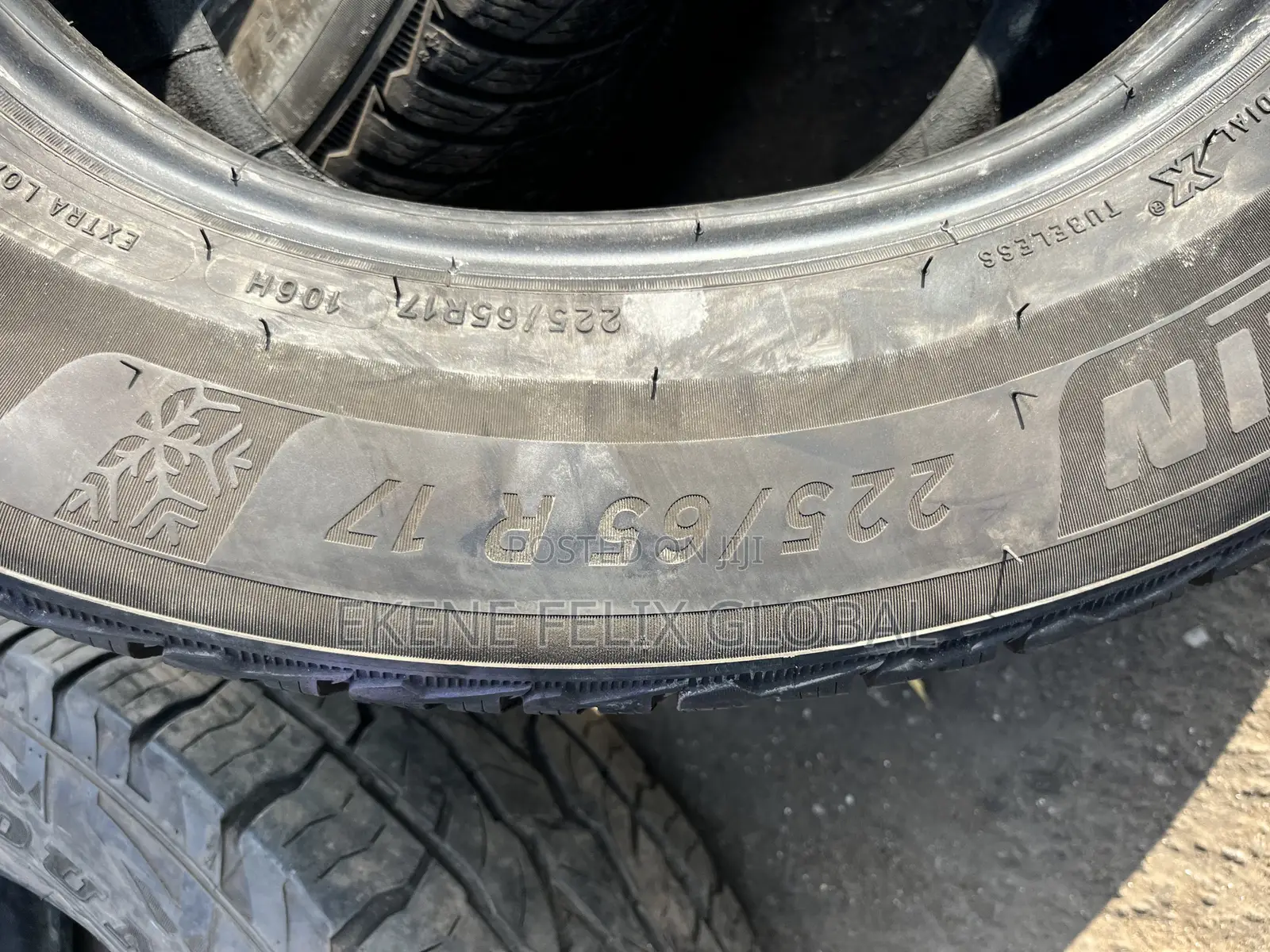225/65/17 Michelin First Grade
