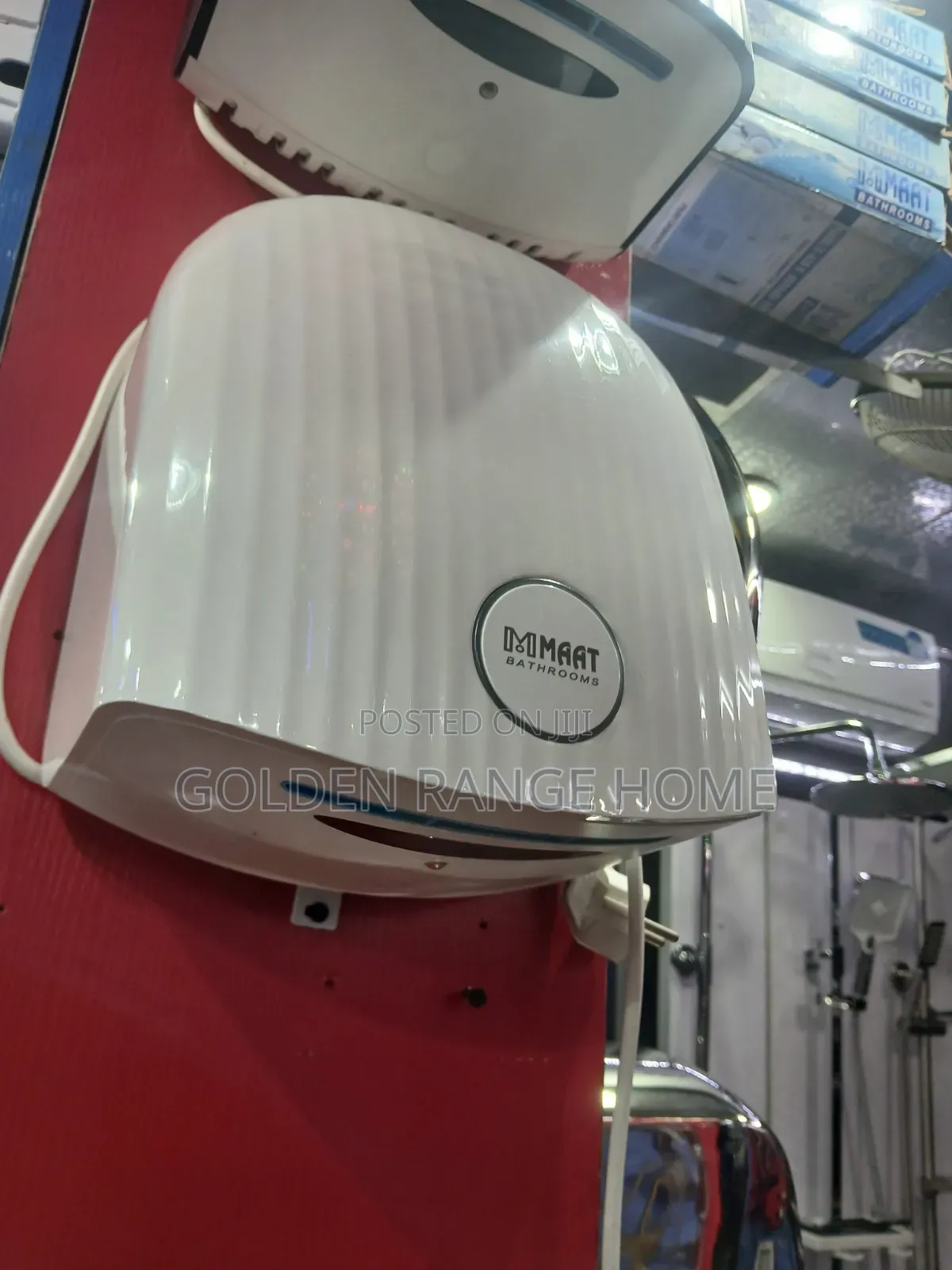 Mmaat White Electric Hands Dryer