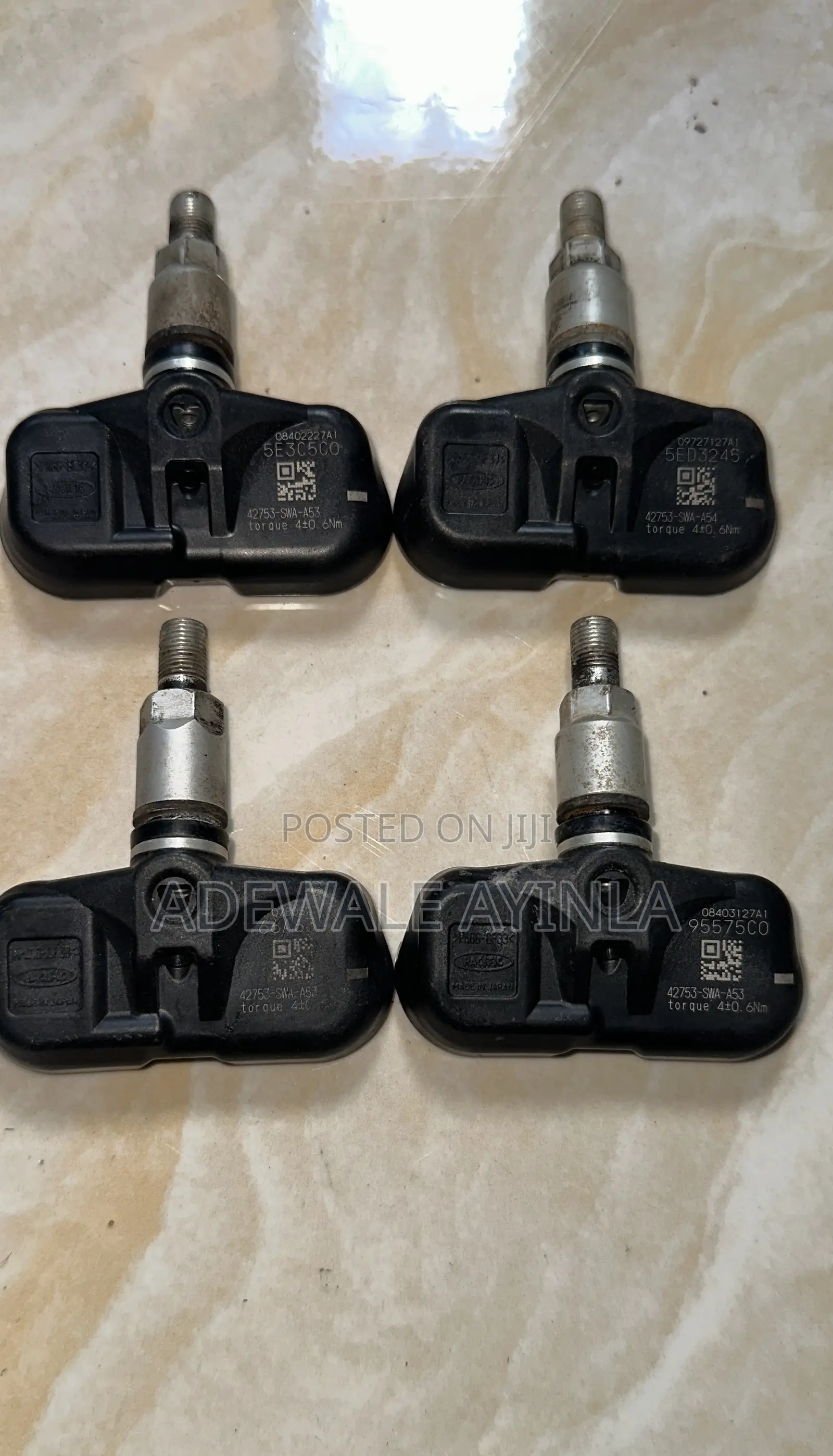 Honda Accord Tyre Sensor