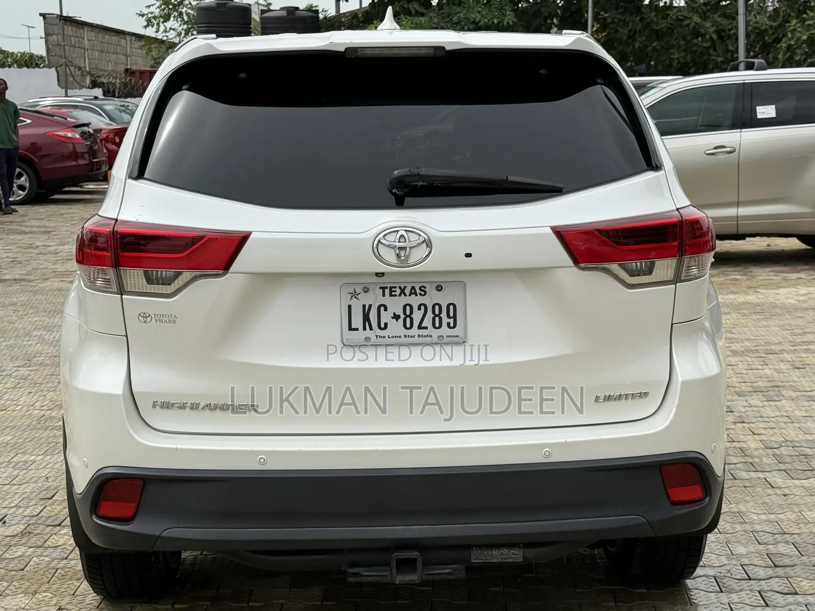 Toyota Highlander Limited 4dr SUV (3.5L 6cyl 6A) 2015 White