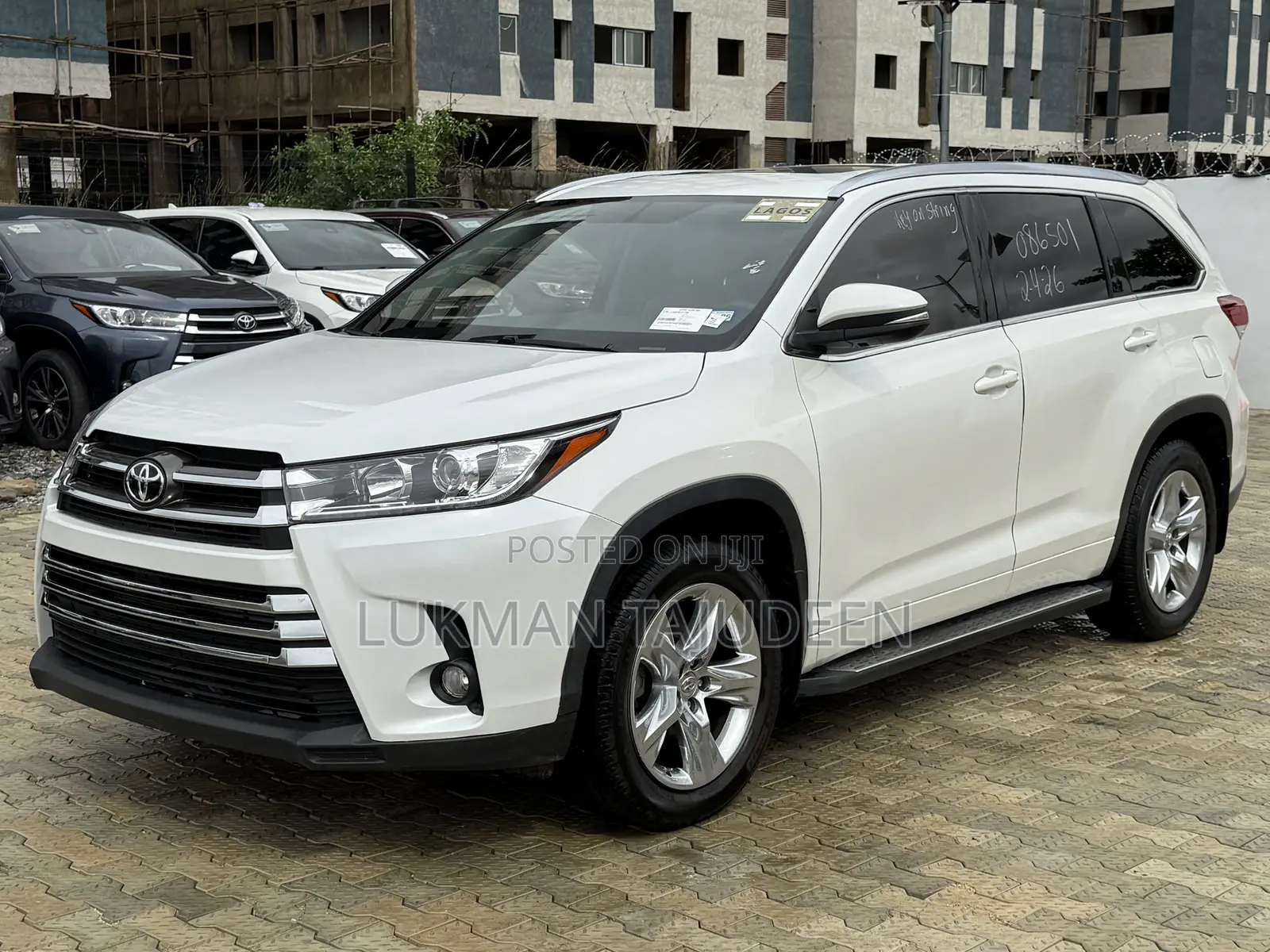 Toyota Highlander Limited 4dr SUV (3.5L 6cyl 6A) 2015 White