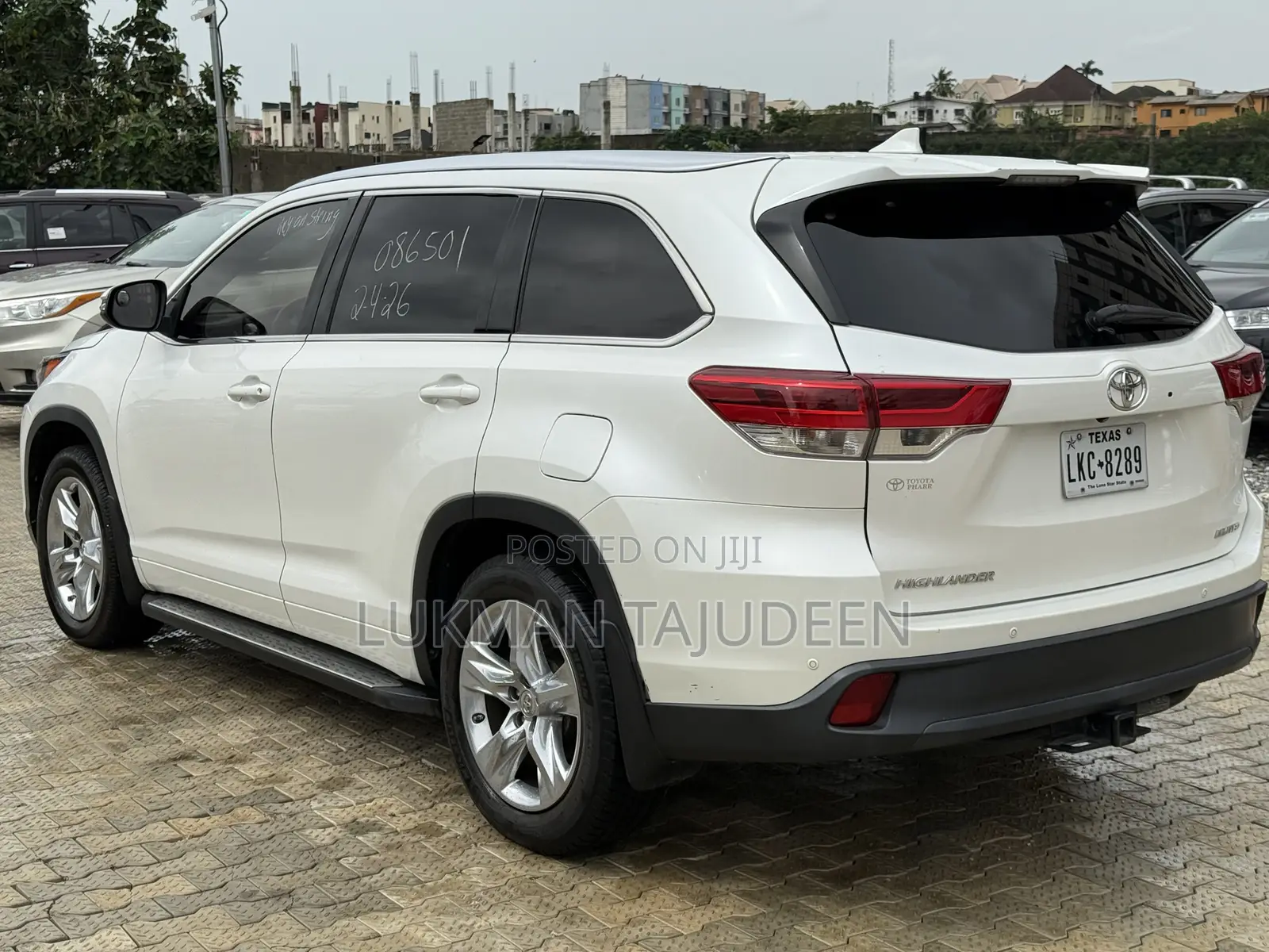 Toyota Highlander Limited 4dr SUV (3.5L 6cyl 6A) 2015 White