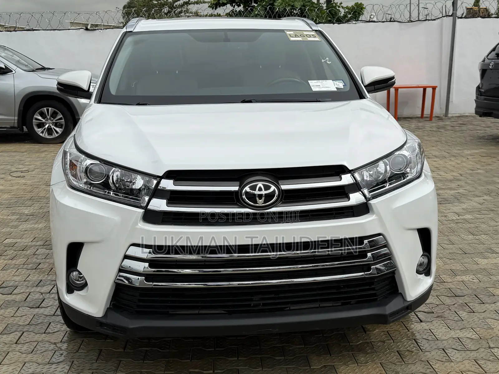 Toyota Highlander Limited 4dr SUV (3.5L 6cyl 6A) 2015 White