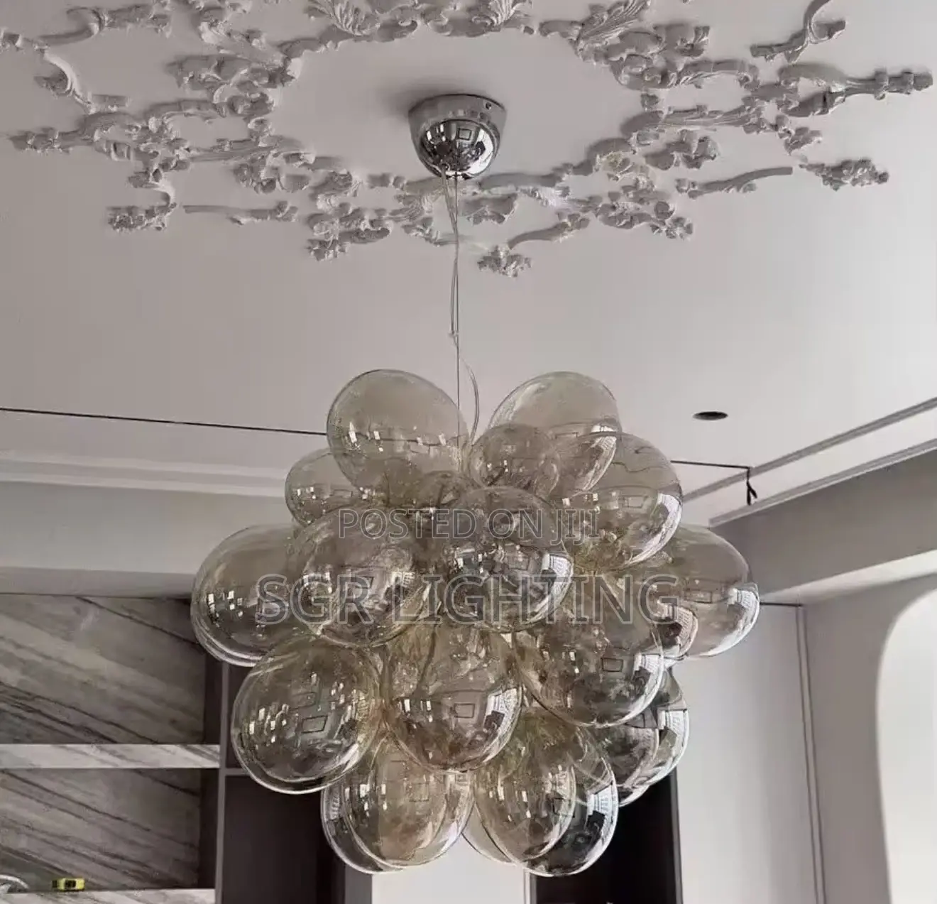 Nordic Balloon Bubble Lighting Boy Children's Bedroom Chandelier