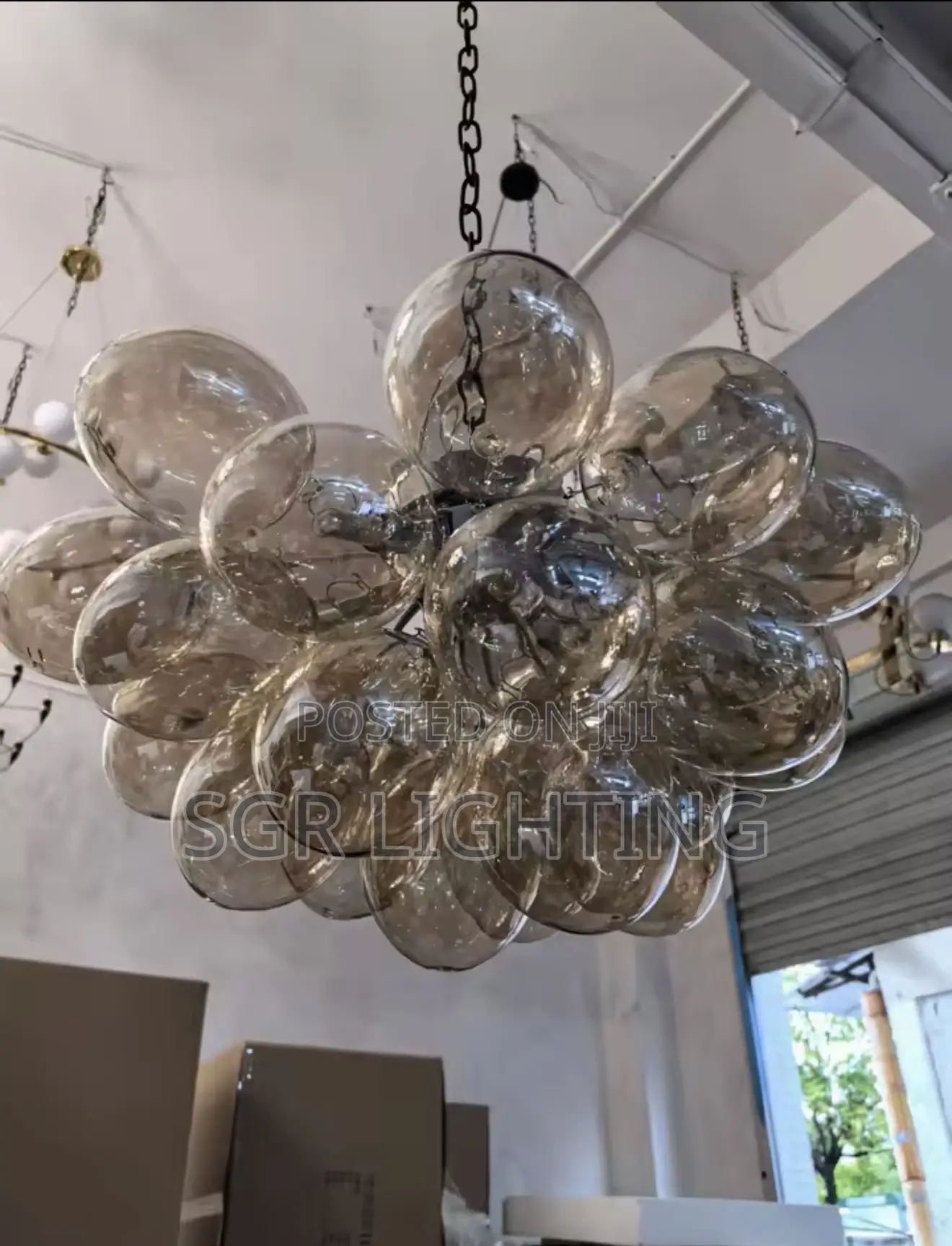 Nordic Balloon Bubble Lighting Boy Children's Bedroom Chandelier