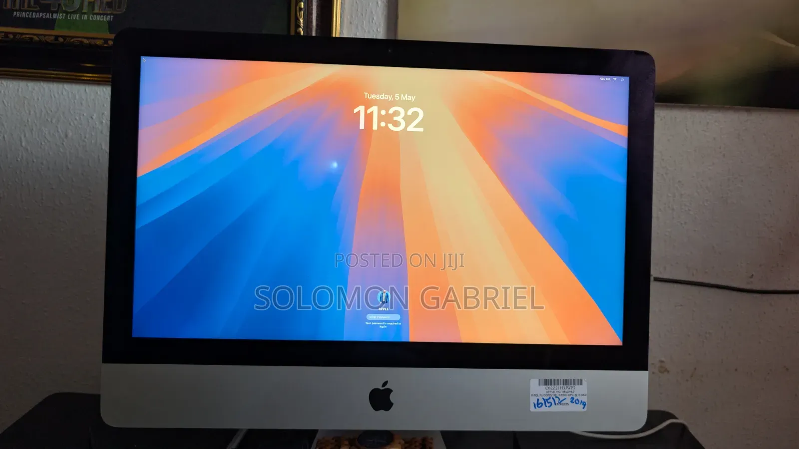 Desktop Computer Apple iMac 16GB Intel Core i7 SSD 512GB