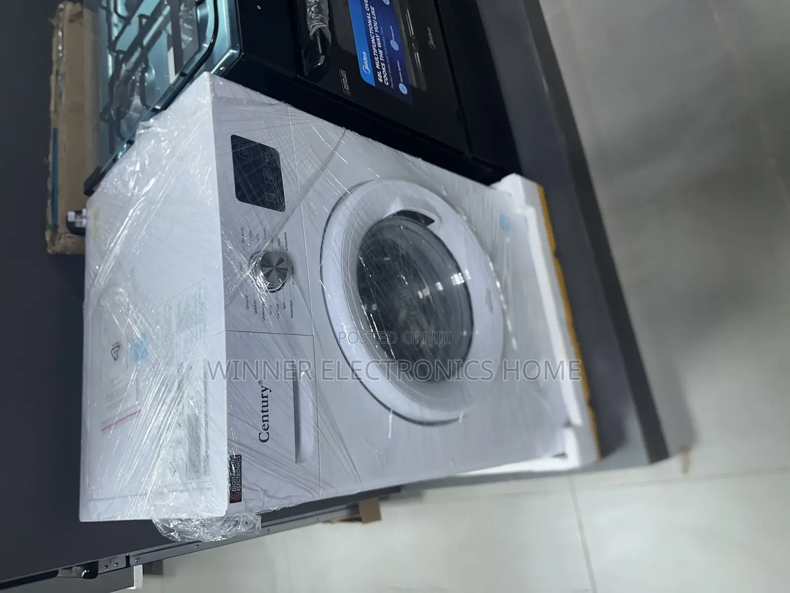 Century 8kg Front Loader Automatic Washing Machine Wash and Spin