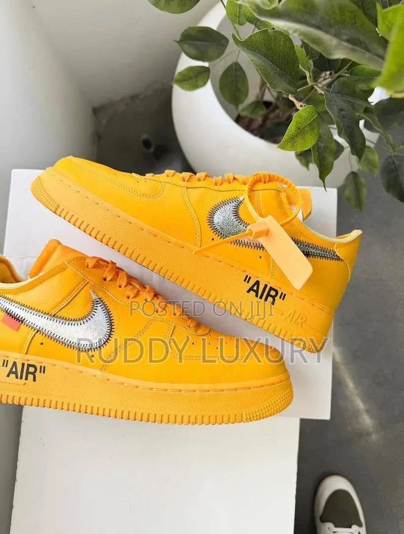 Nike Air Force 1 Low Off White Ica / Buy One Get a Free Sock