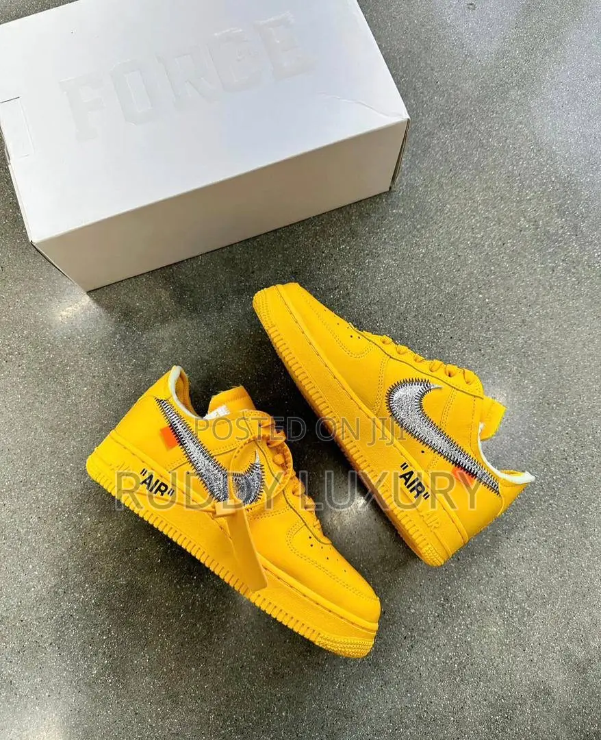 Nike Air Force 1 Low Off White Ica / Buy One Get a Free Sock