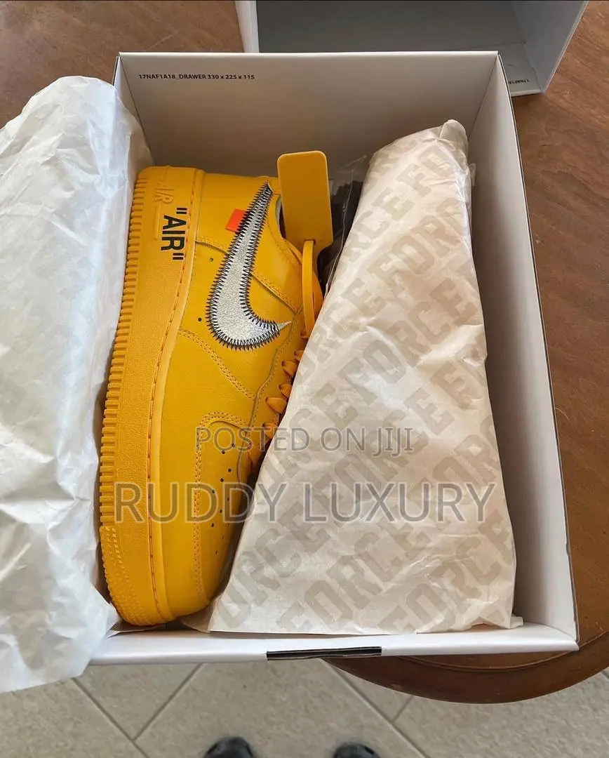 Nike Air Force 1 Low Off White Ica / Buy One Get a Free Sock