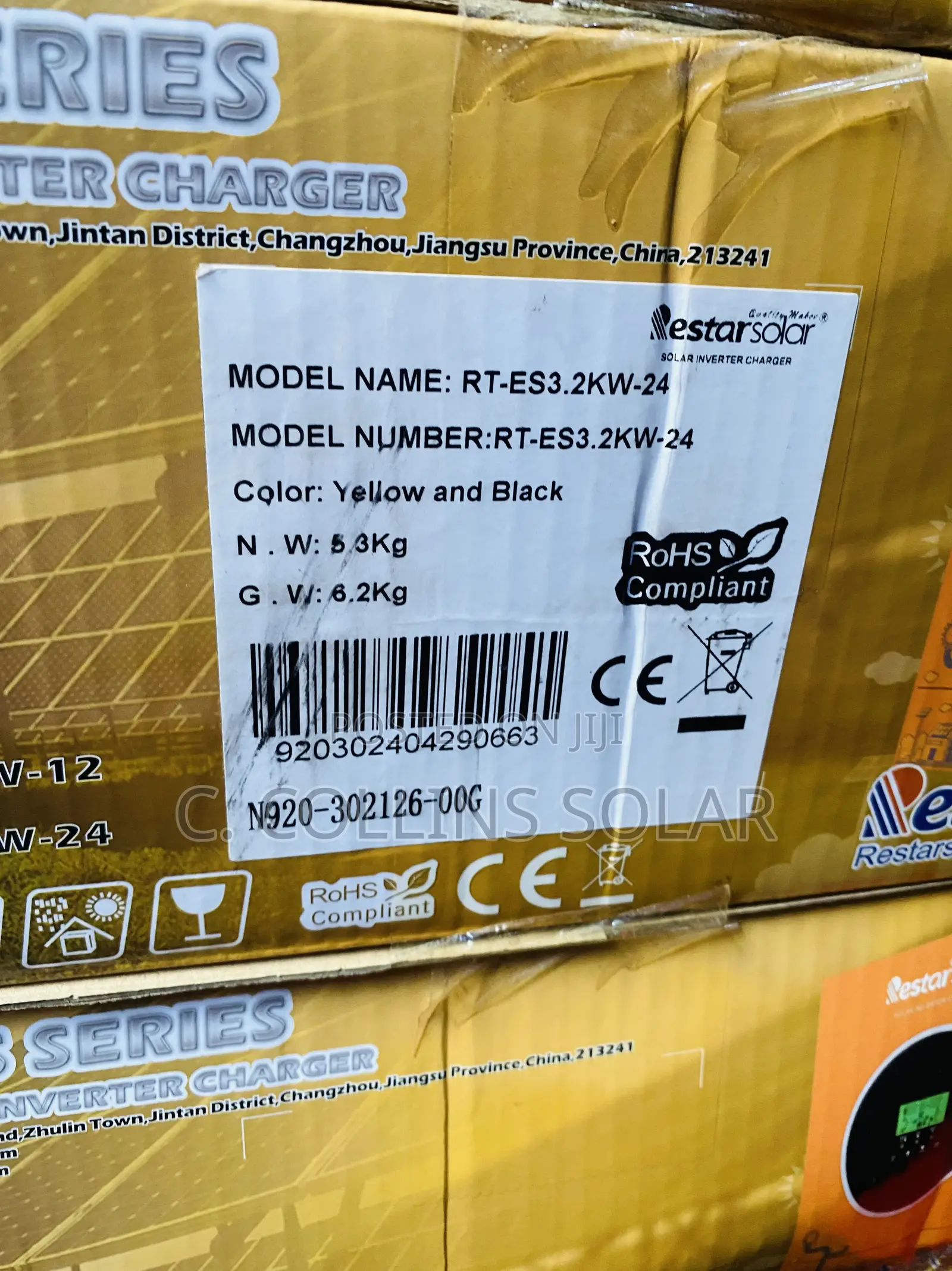3.2kva 24v Restar Hybrid Inverter