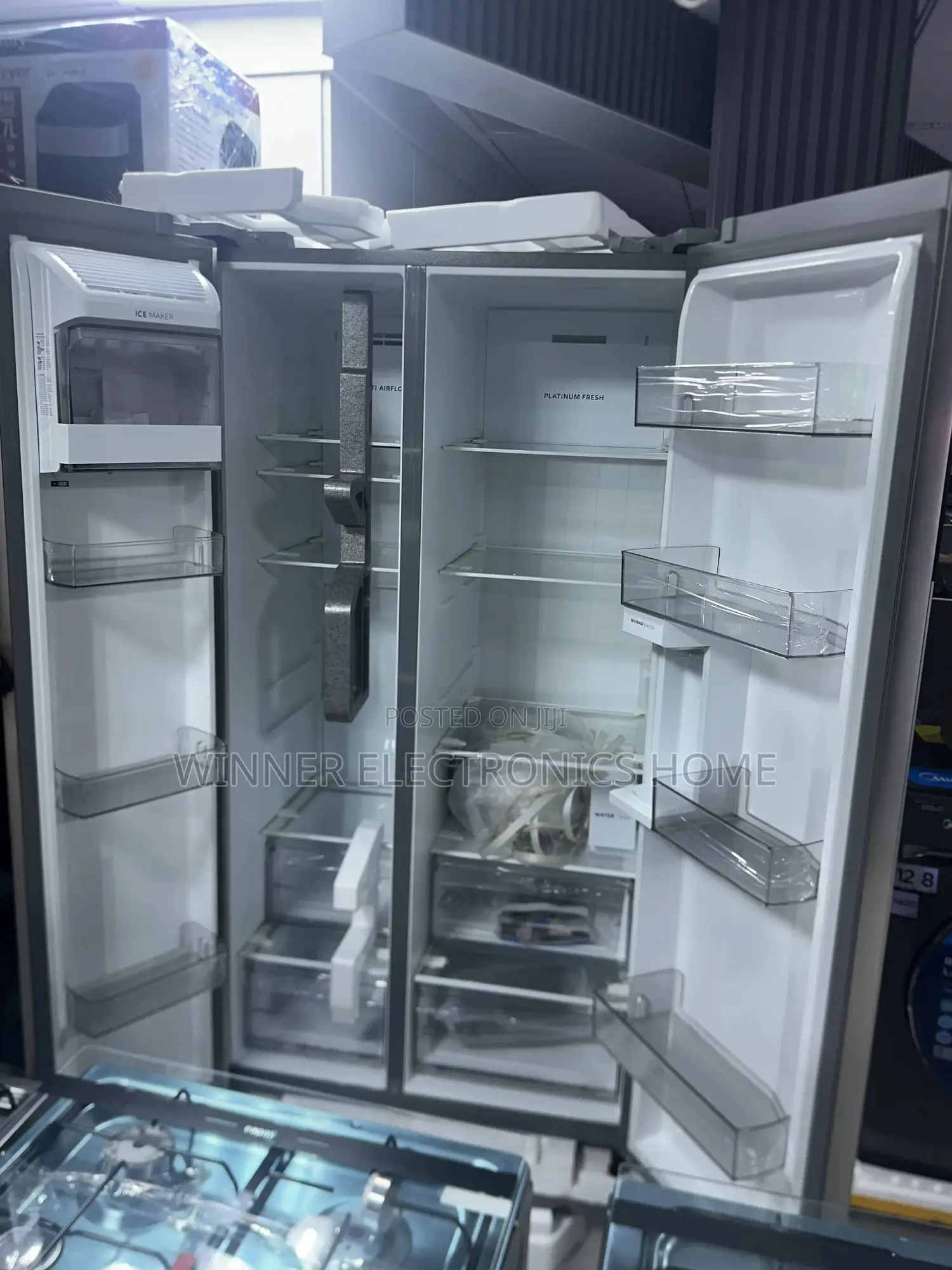 Midea Side by Side Inverter Refrigerator 610 Liters