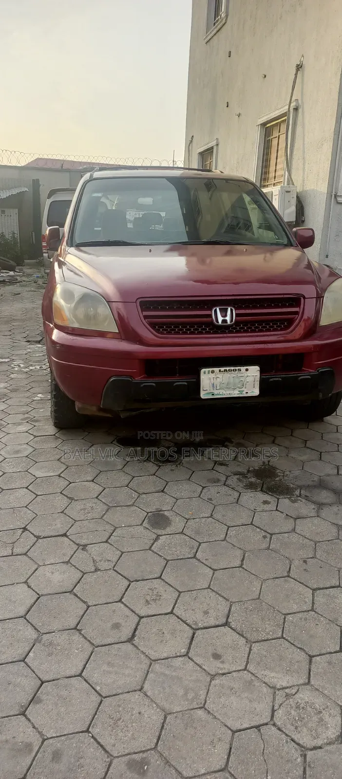 Honda Pilot EX 4x4 (3.5L 6cyl 5A) 2004 Red