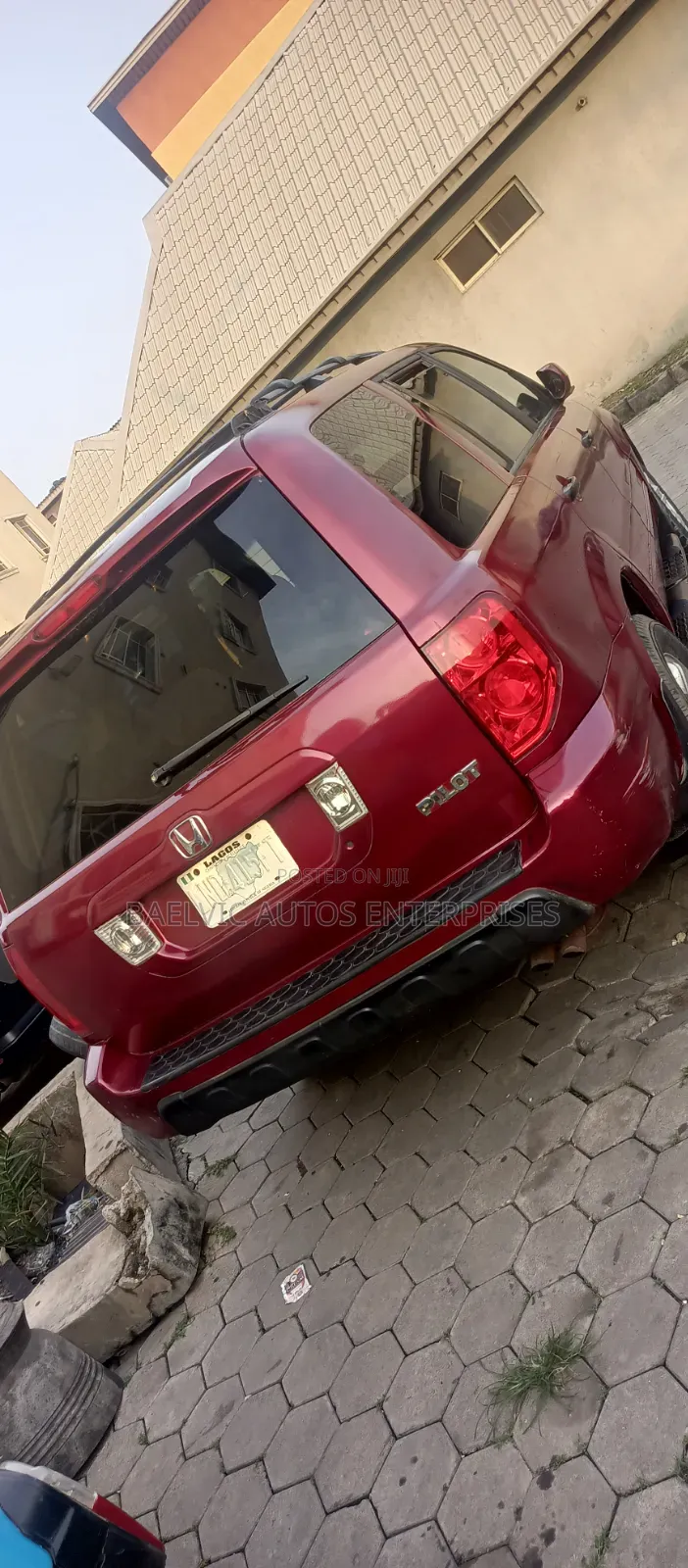 Honda Pilot EX 4x4 (3.5L 6cyl 5A) 2004 Red