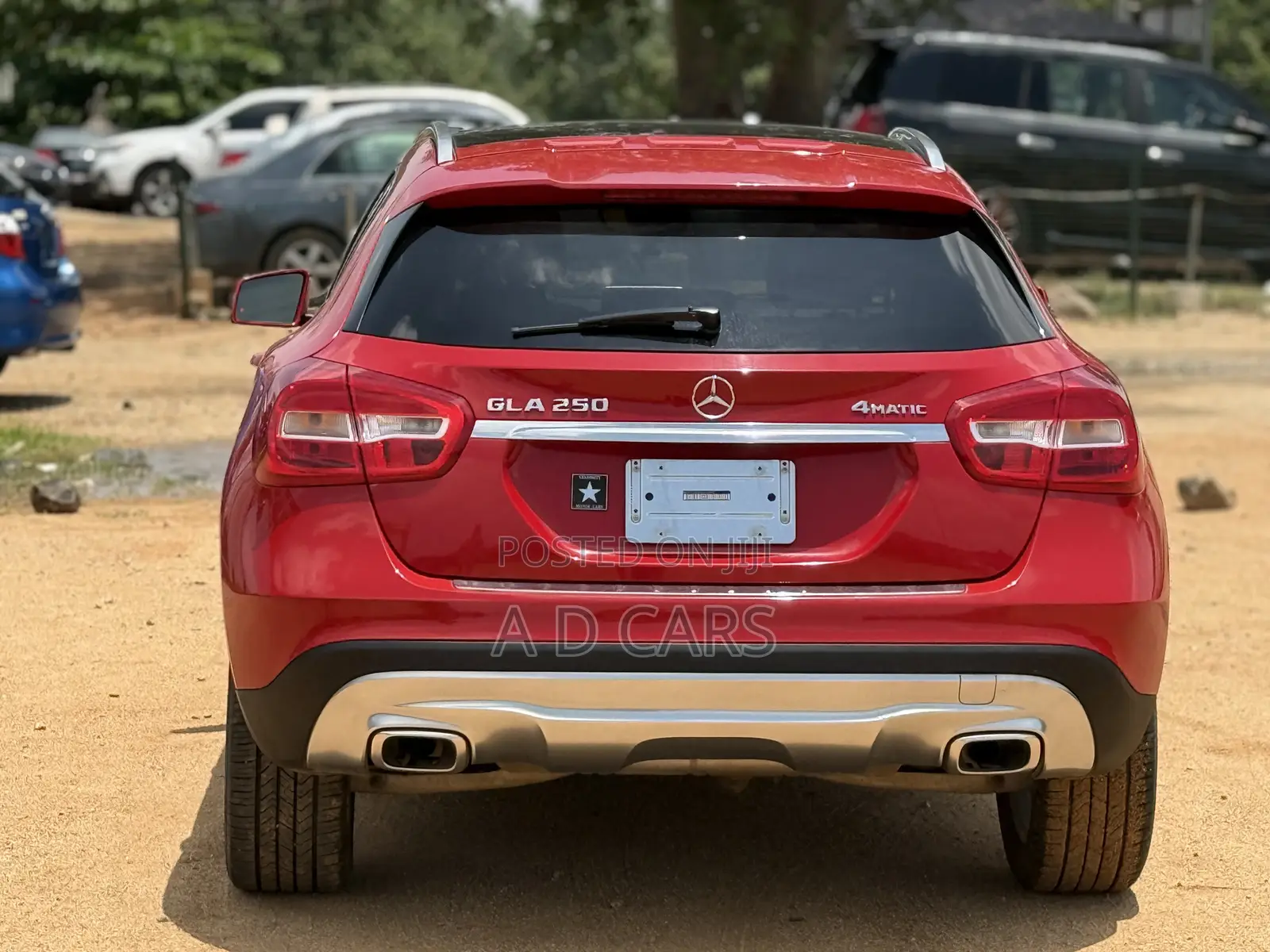 Mercedes-Benz GLA 250 2017 Red