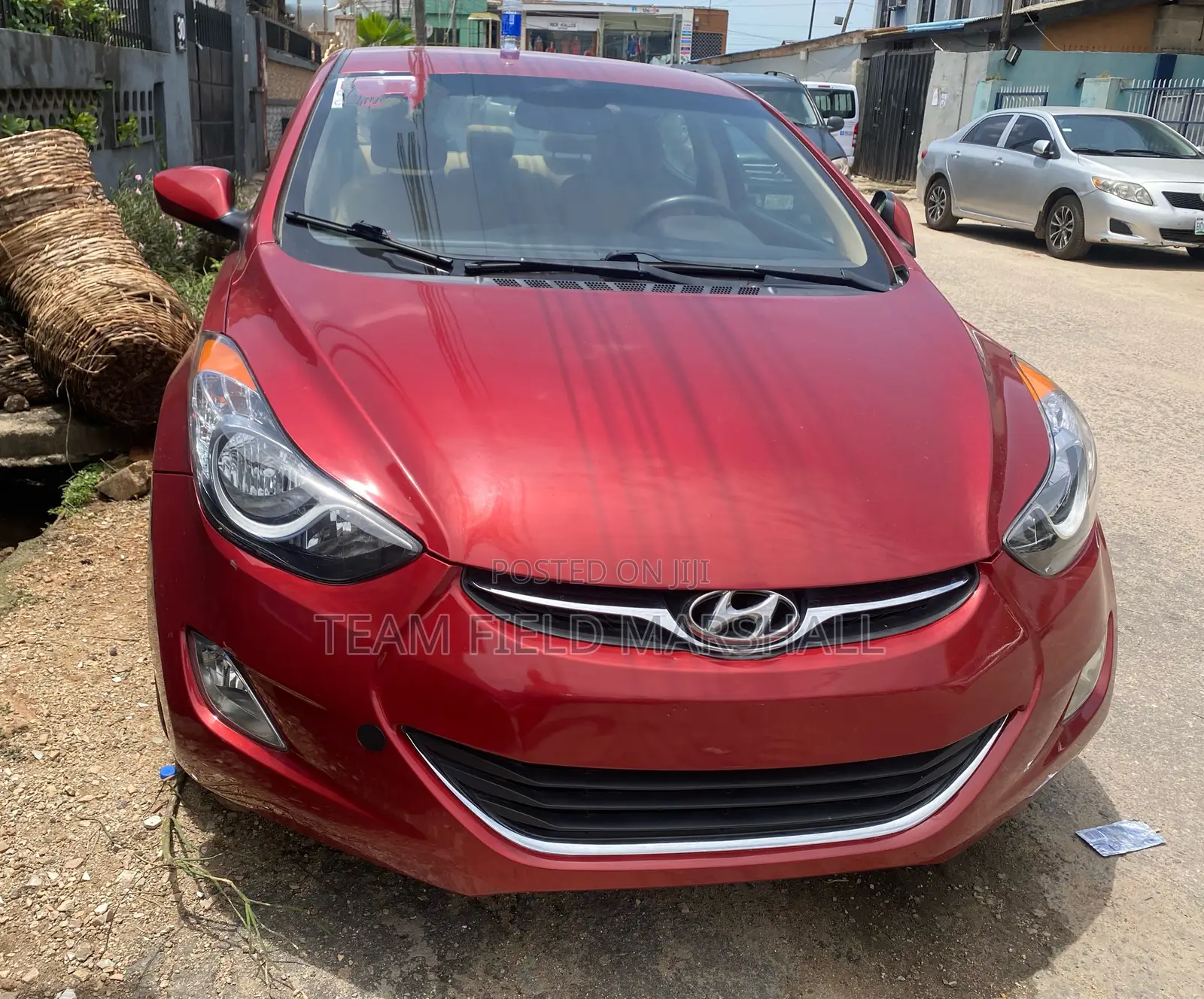 Hyundai Elantra GLS Sedan FWD (1.8L 4cyl 6A) 2013 Red