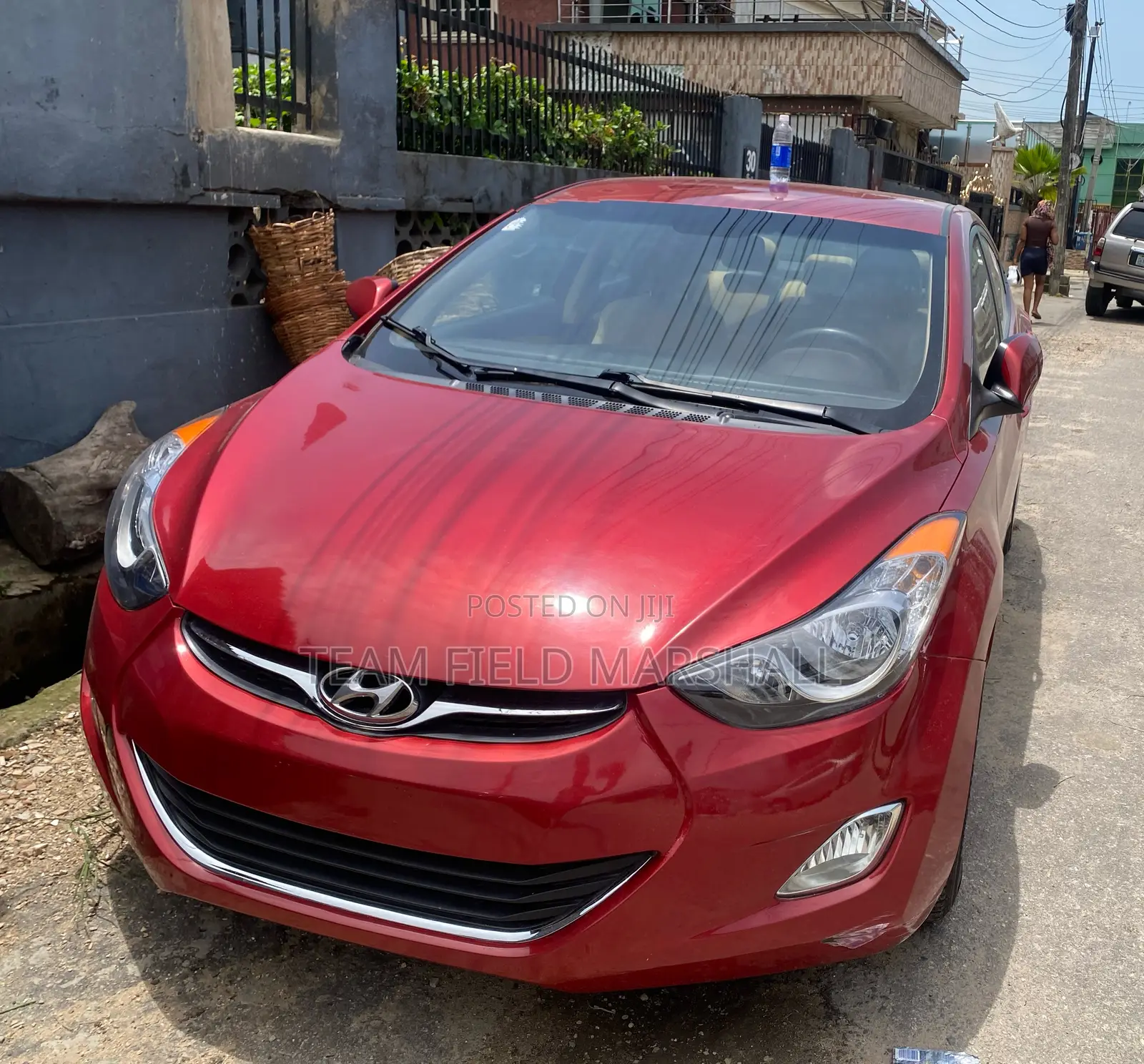 Hyundai Elantra GLS Sedan FWD (1.8L 4cyl 6A) 2013 Red