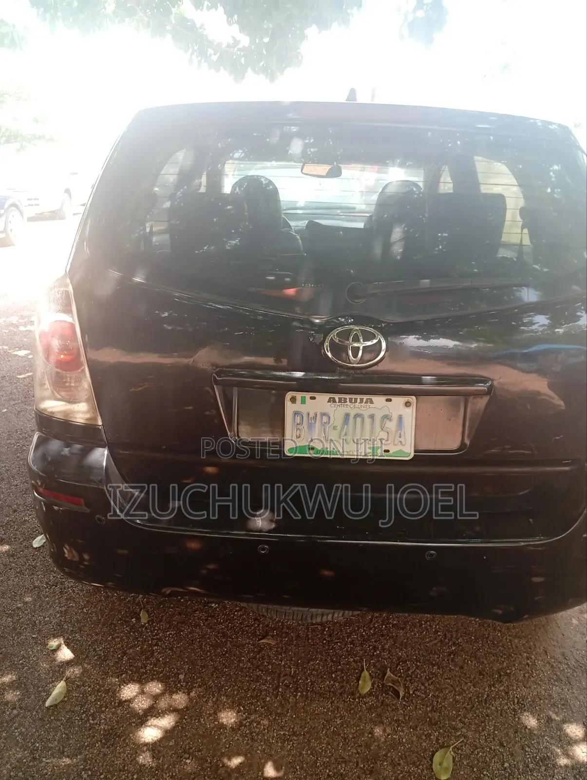 Toyota Verso 1.8 2009 Black