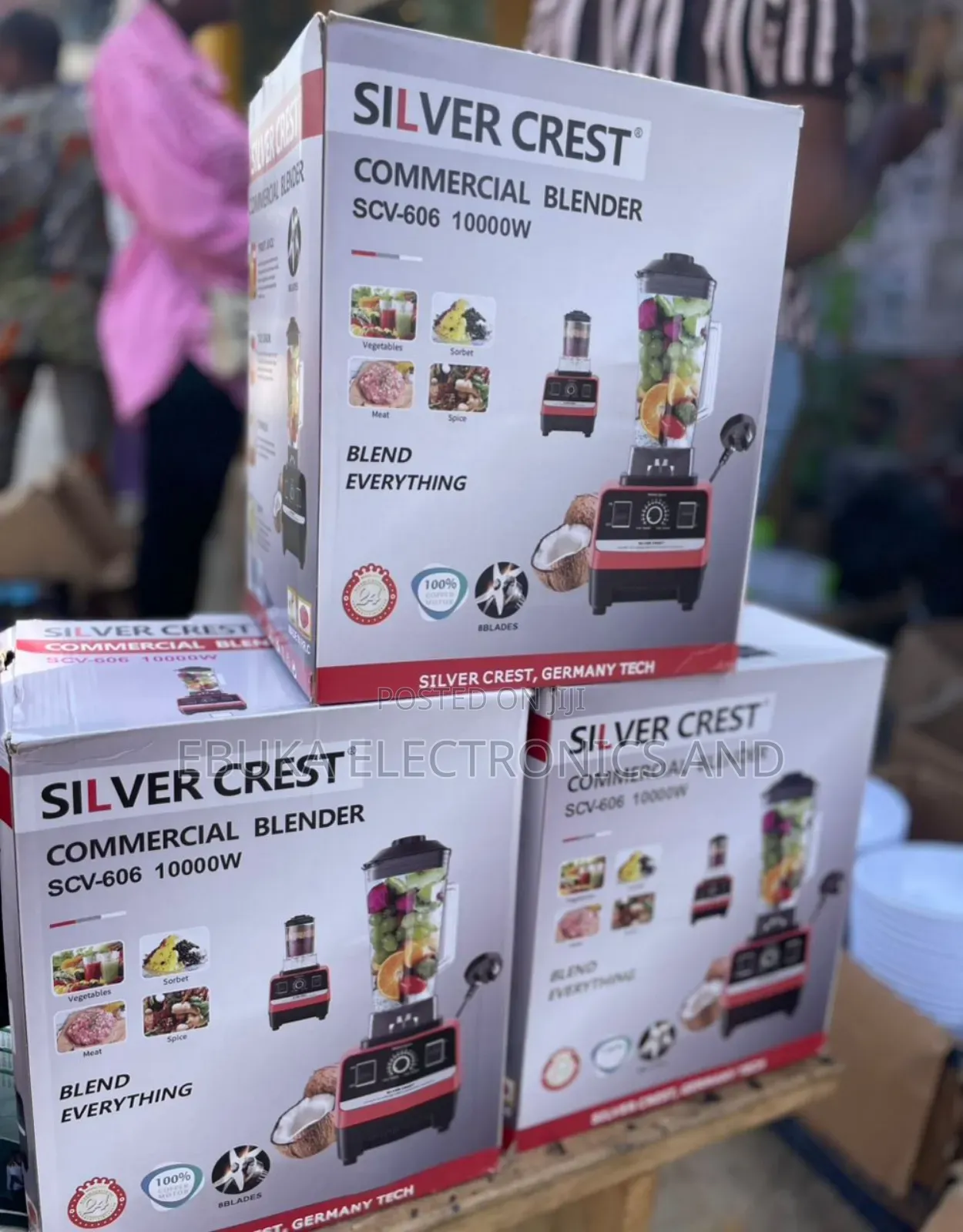 Silvercrest Commercial Blender (Scv-606)Is Available Now