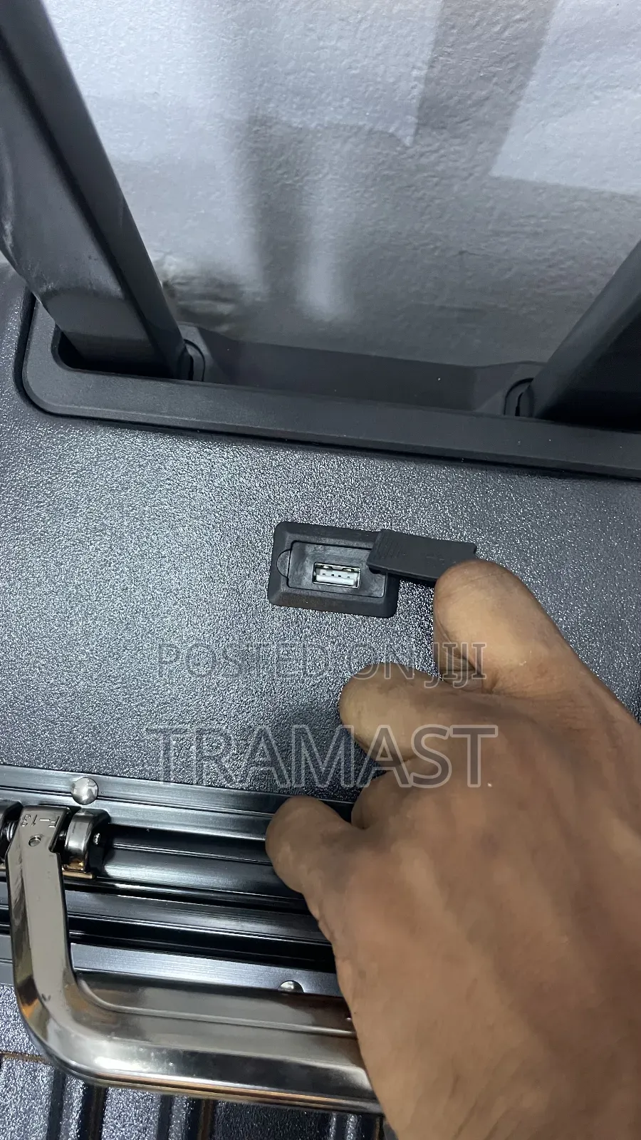 Hard Pc Aluminium Travel Luggage 3-in-1