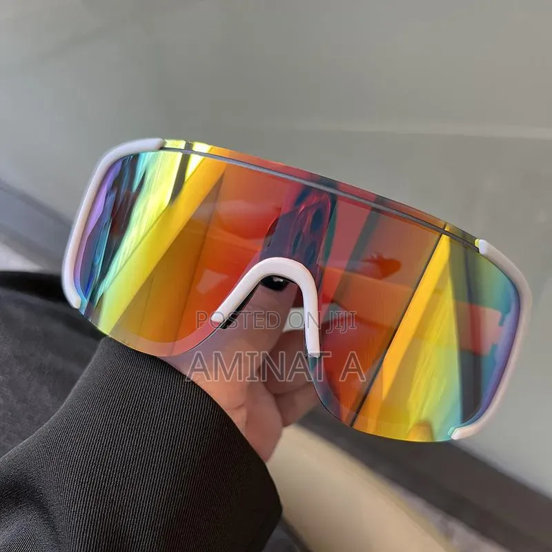 Rainbow Unisex Shield Sunglasses