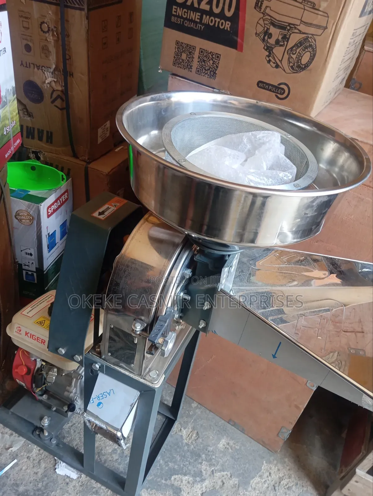 Stainless Steel Grinding Machine