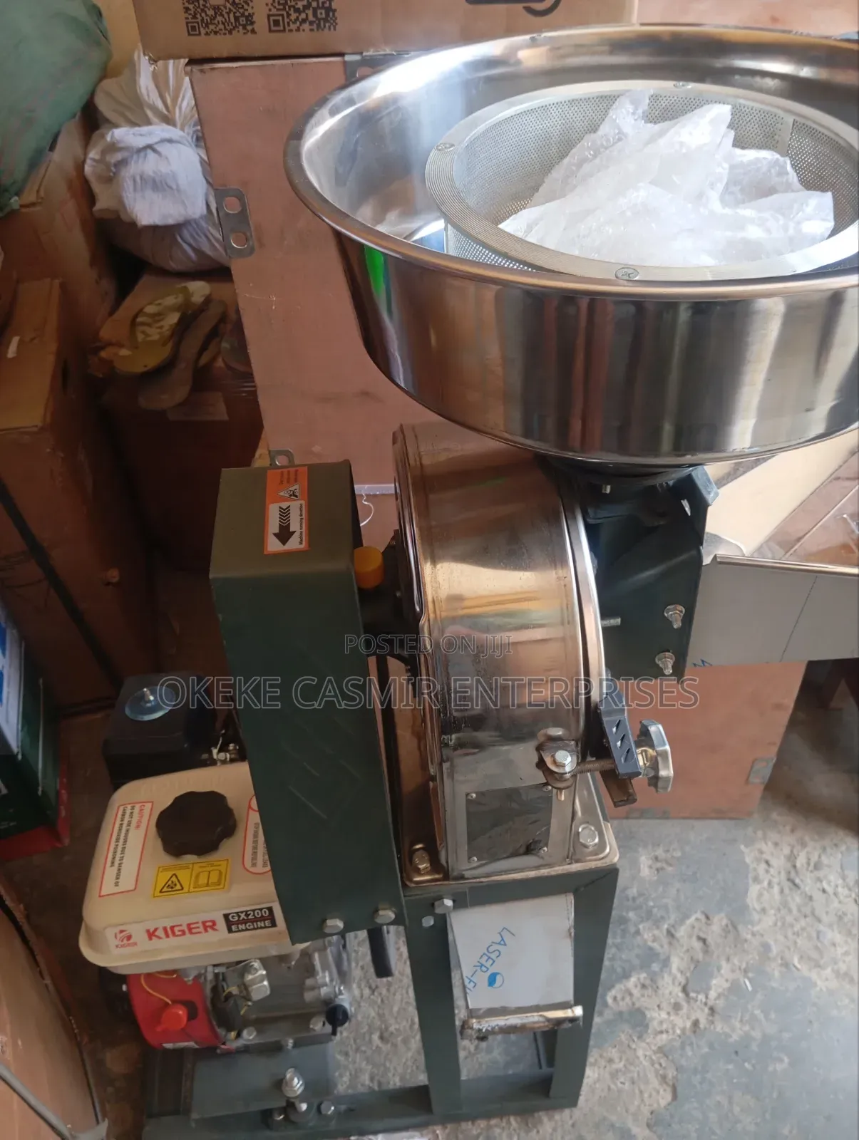 Stainless Steel Grinding Machine
