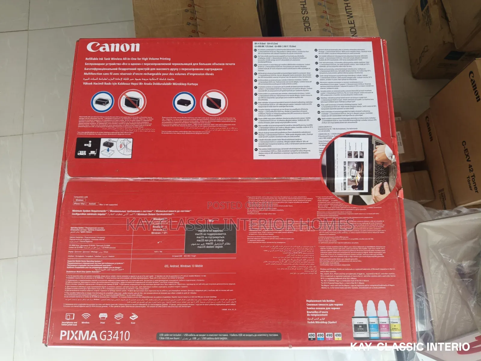 Canon Wireless Printing