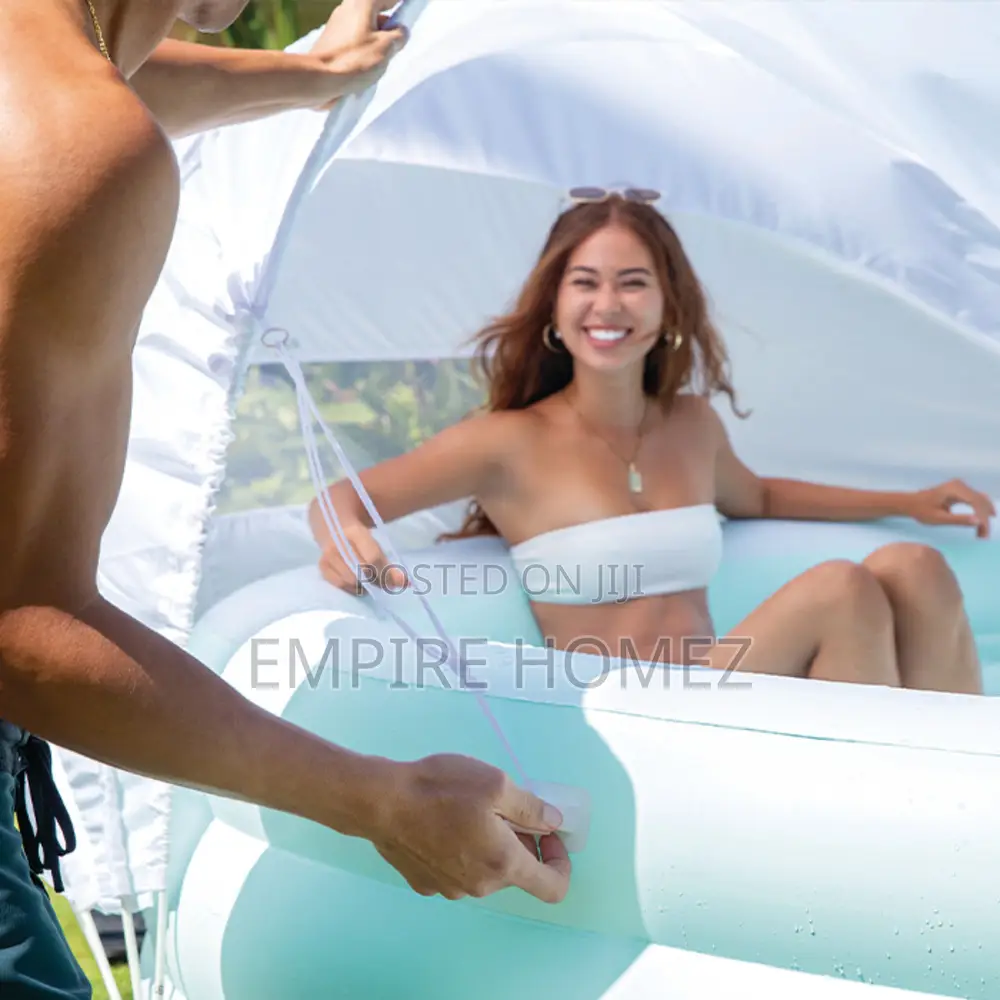 Intex Swim Center Canopy Lounge Pool (Inflated 177 X 221 X 137cm)