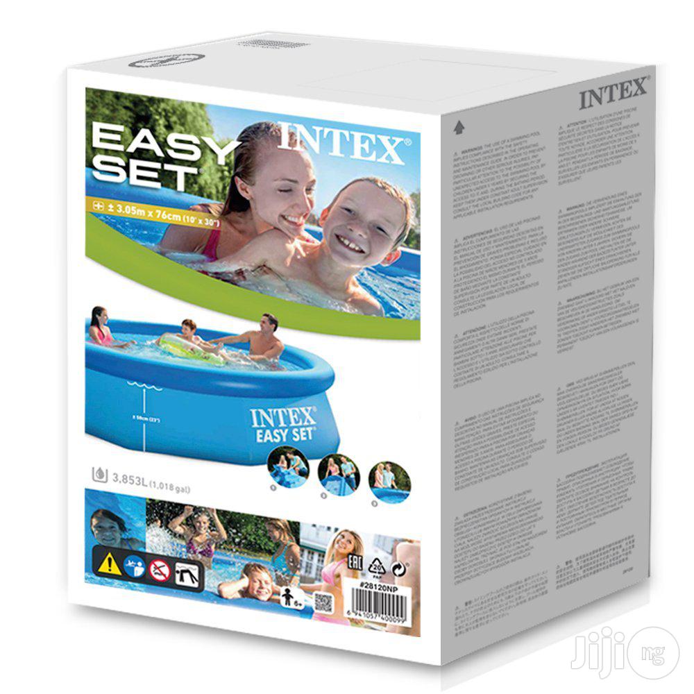 Intex 10ft X 2.5ft" Easy Set Above Ground Inflatable Swimming Pool