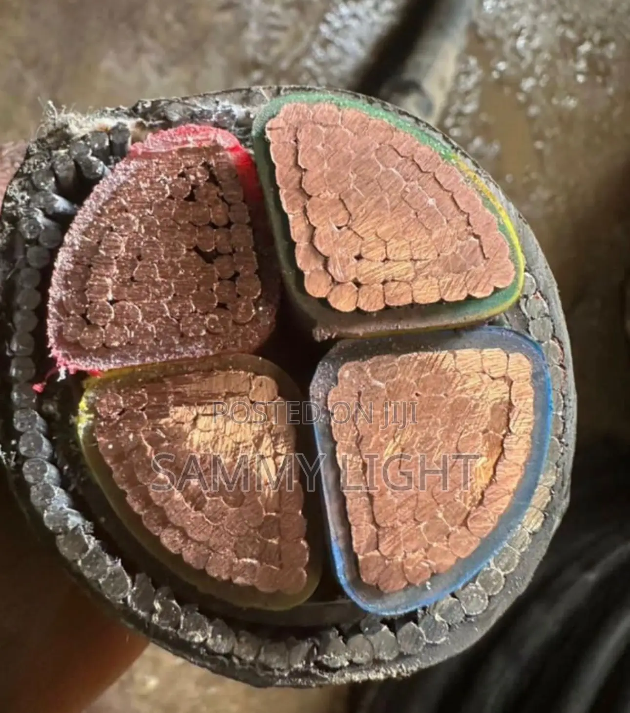 300mm 4core Armored Cable